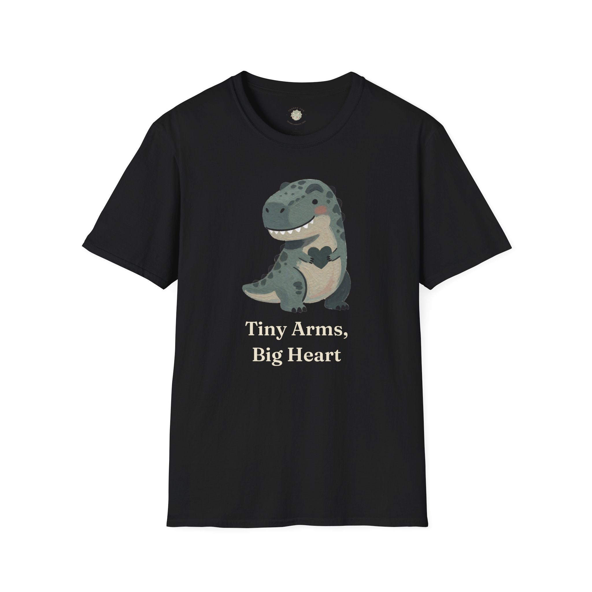 Tiny Arms, Big Heart T-Shirt — Cute Sweet T-Rex Love Graphic Tee