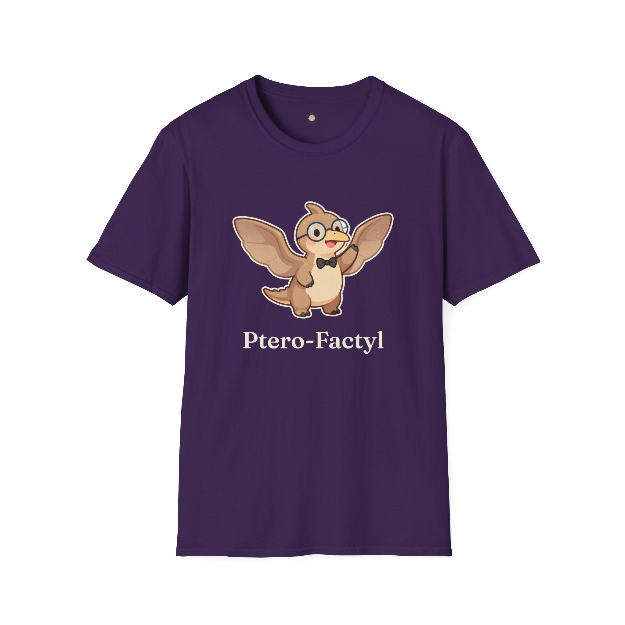 Ptero-Factyl T-Shirt — Funny Fun Facts Pterodactyl Dinosaur Graphic Tee