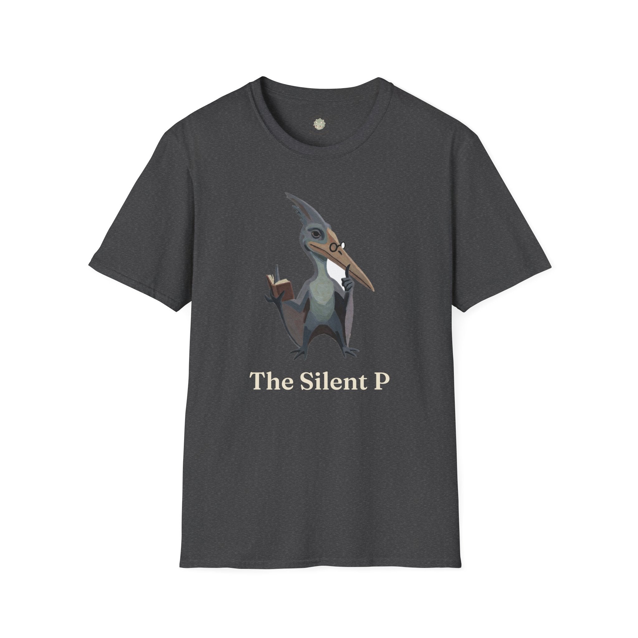 The Silent P T-Shirt — Funny Pterodactyl Grammar Pun Graphic Tee