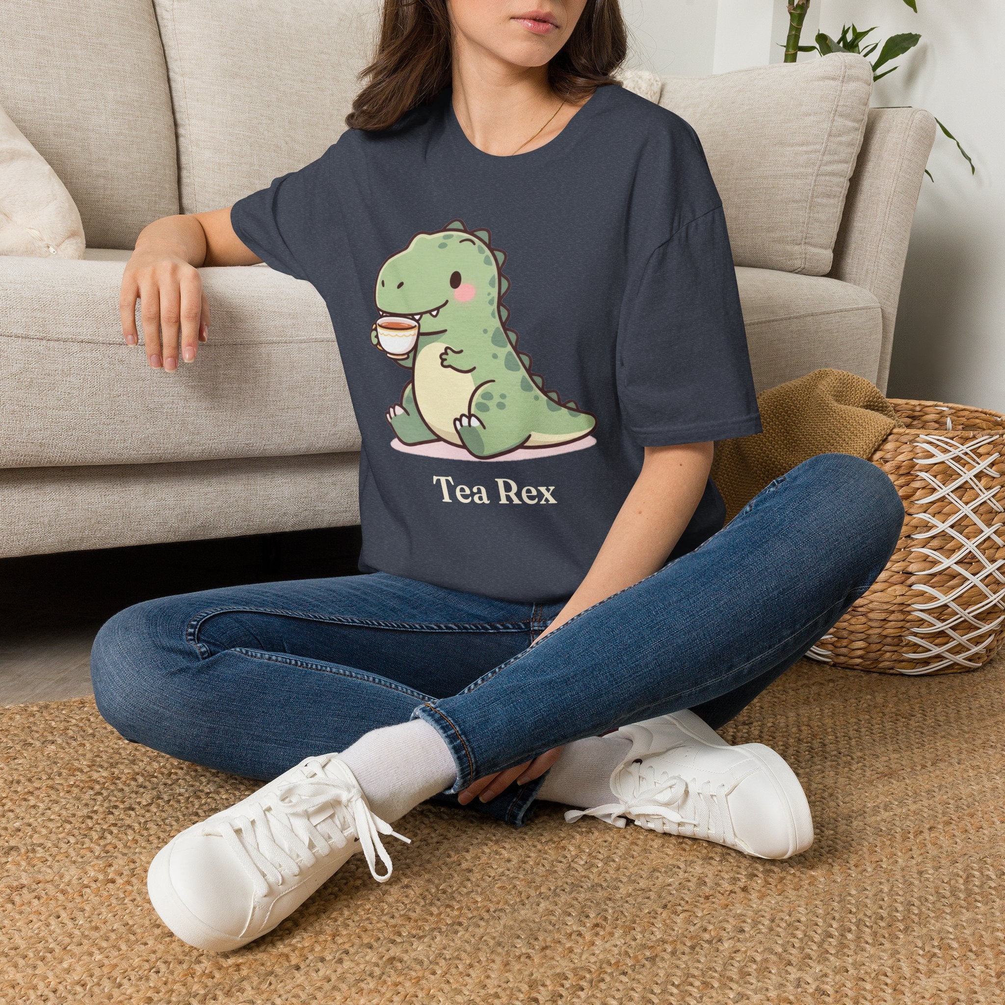 Tea Rex T-Shirt — Cute Dinosaur Tea Lover Graphic Tee
