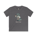 Kids Rawr-ista T-Shirt — Funny Coffee Dinosaur Barista Graphic Tee