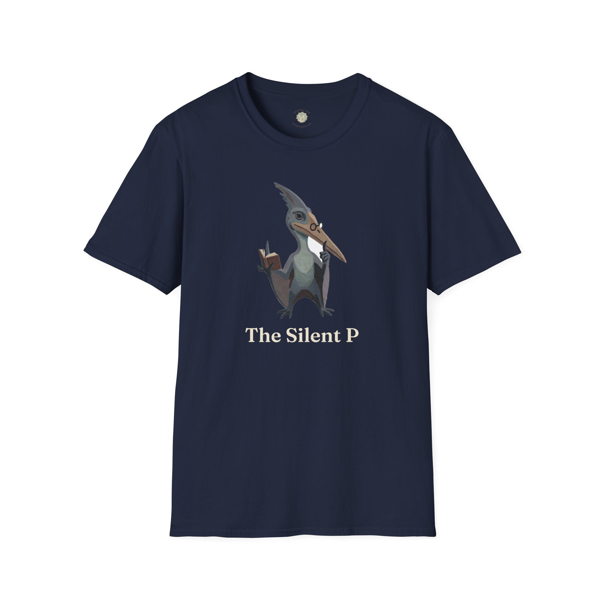 The Silent P T-Shirt — Funny Pterodactyl Grammar Pun Graphic Tee