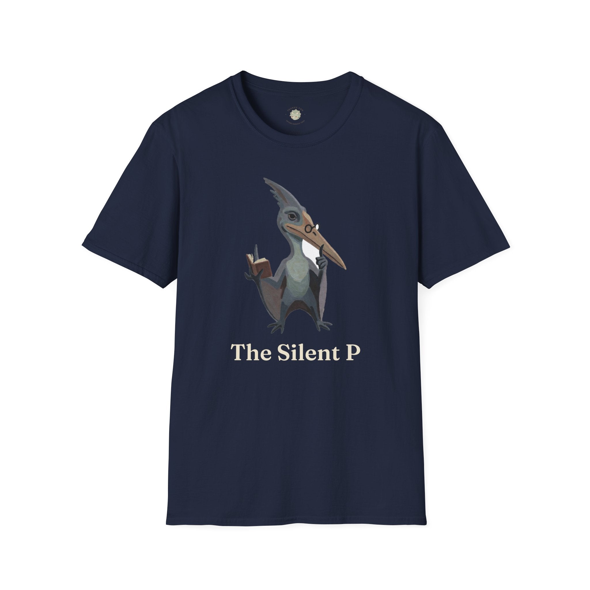 The Silent P T-Shirt — Funny Pterodactyl Grammar Pun Graphic Tee