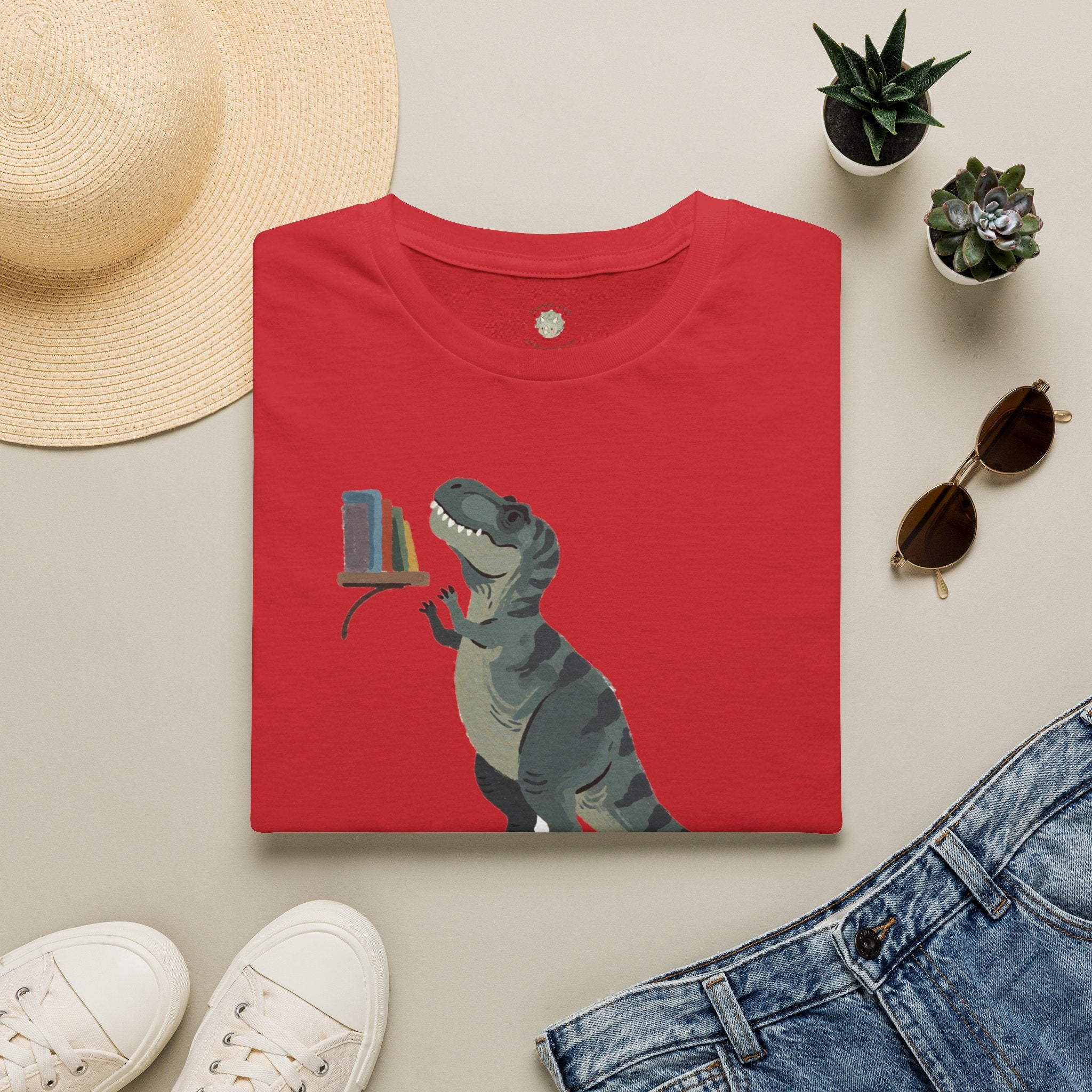 Short Arms, Big Dreams T-Shirt — Funny Motivational T-Rex Graphic Tee