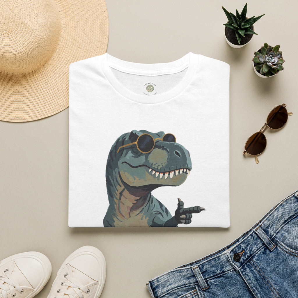 Big Dino Energy T-Shirt — Funny Confident Cool Dinosaur Graphic Tee