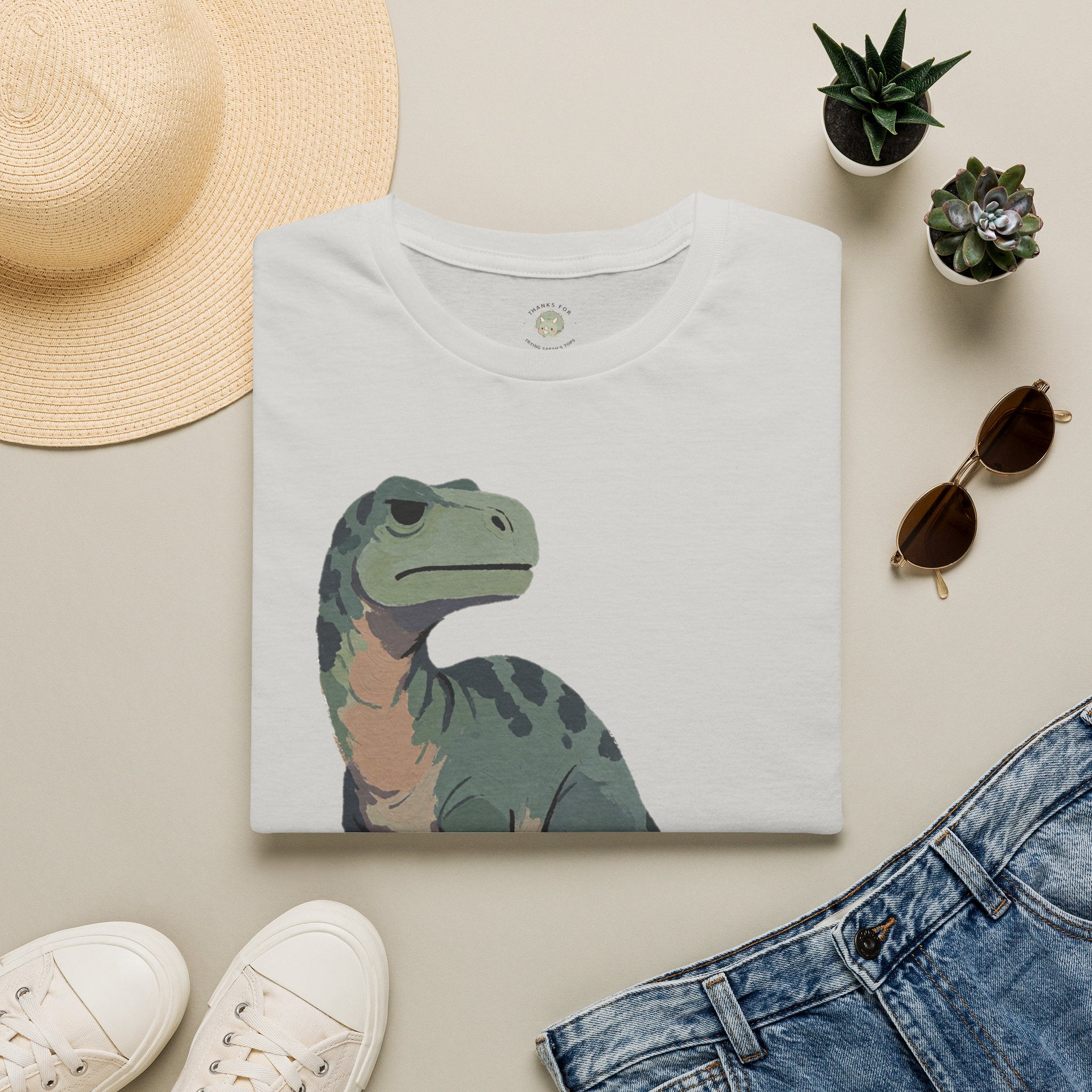 Emotionally Extinct T-Shirt — Funny Deadpan Dinosaur Graphic Tee