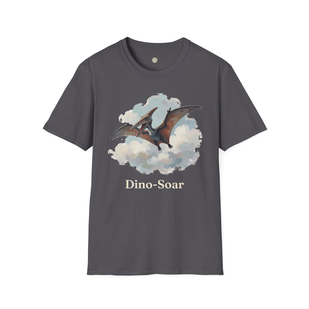 Dino-Soar T-Shirt — Cute Flying Pterodactyl Pun Graphic Tee