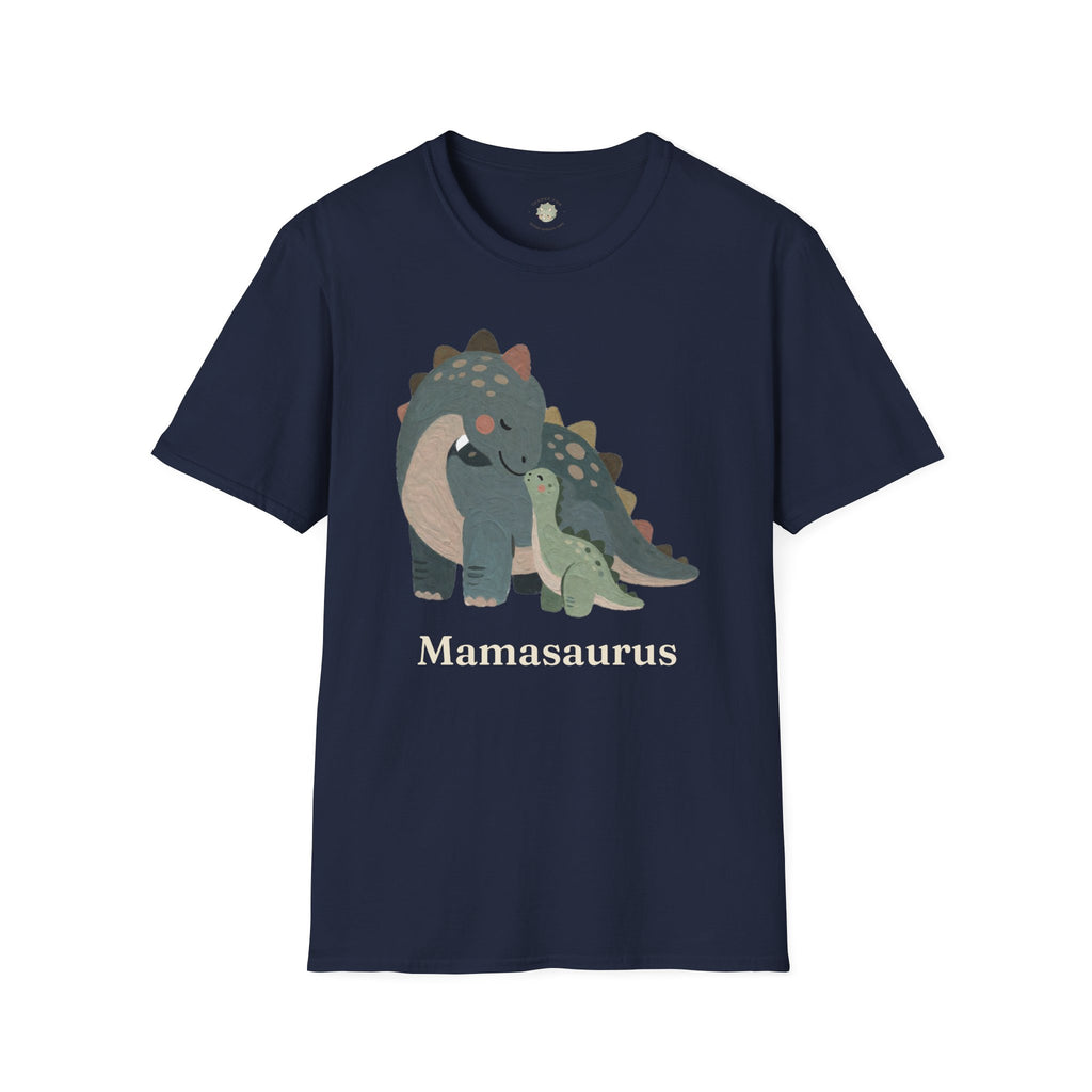 Mamasaurus T-Shirt — Cute Dinosaur Mom Mother's Day Graphic Tee