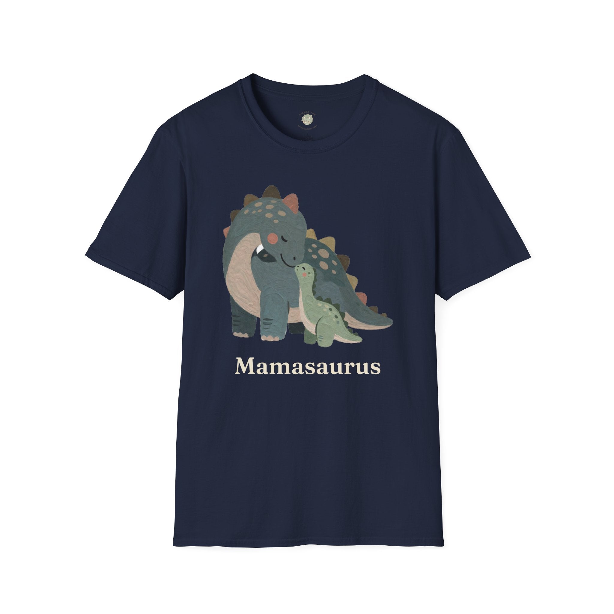 Mamasaurus T-Shirt — Cute Dinosaur Mom Mother's Day Graphic Tee