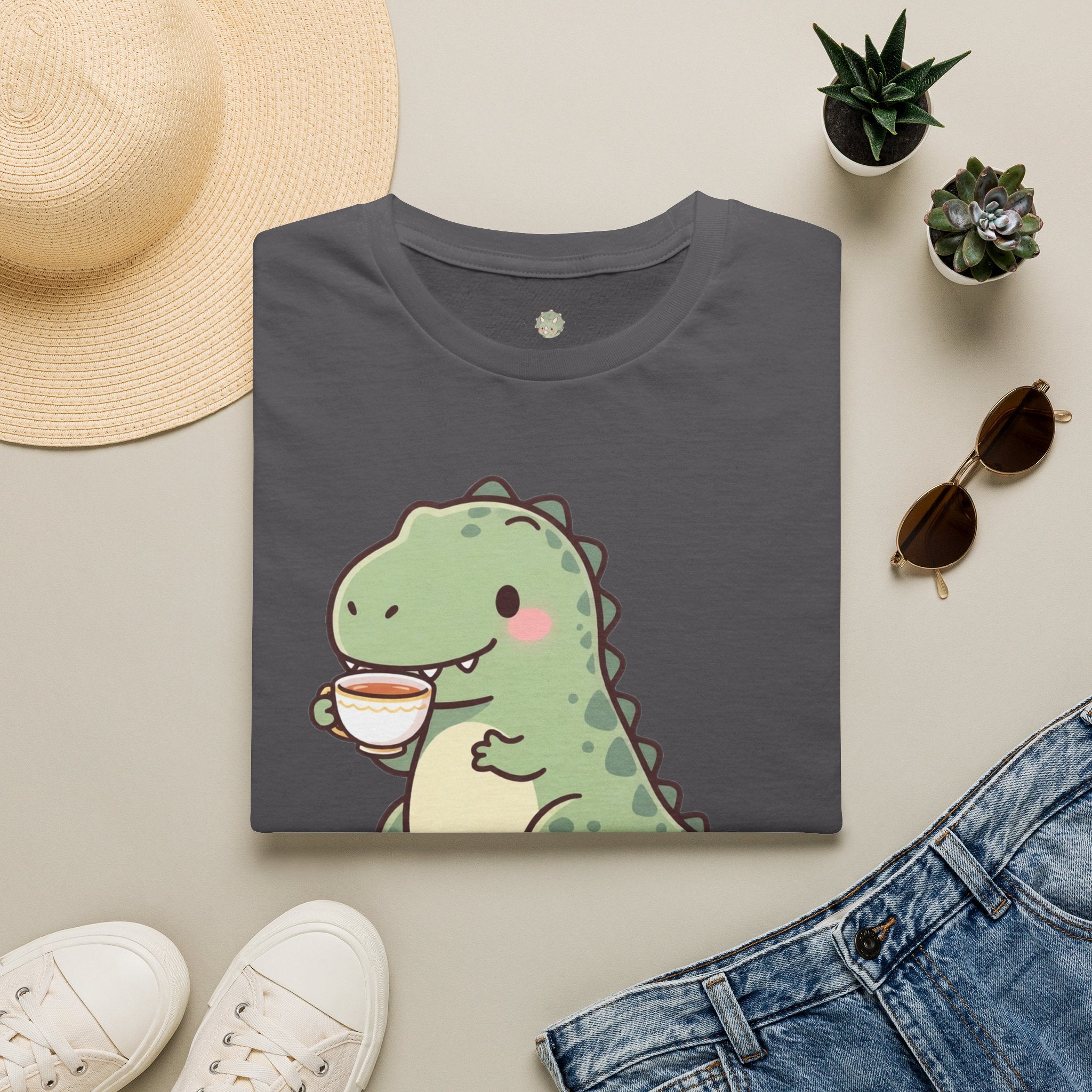 Tea Rex T-Shirt — Cute Dinosaur Tea Lover Graphic Tee