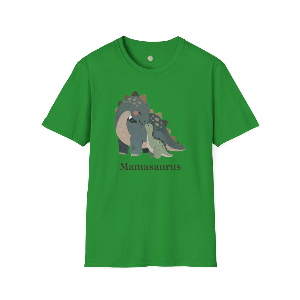 Mamasaurus T-Shirt — Cute Dinosaur Mom Mother's Day Graphic Tee