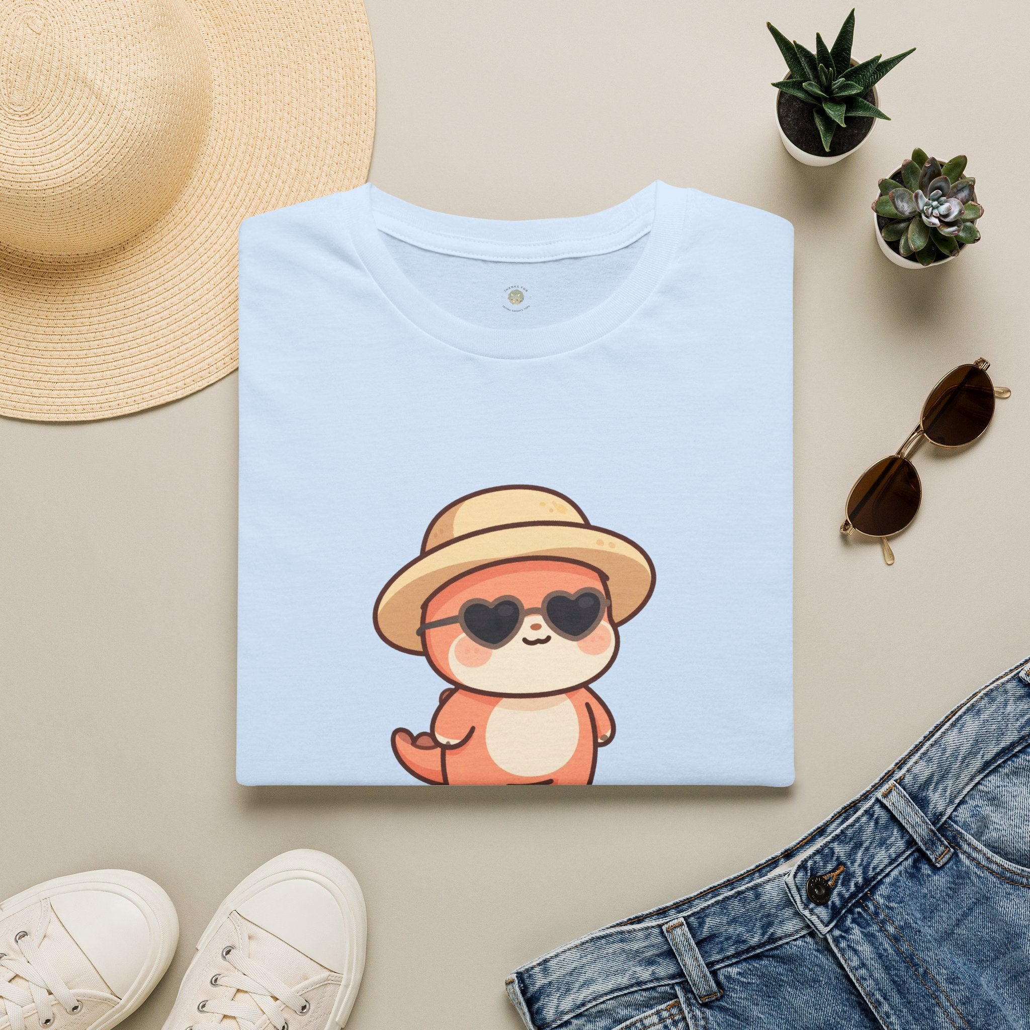 Personalized Auntie Dinosaur T-Shirt — Custom Name Gift Tee