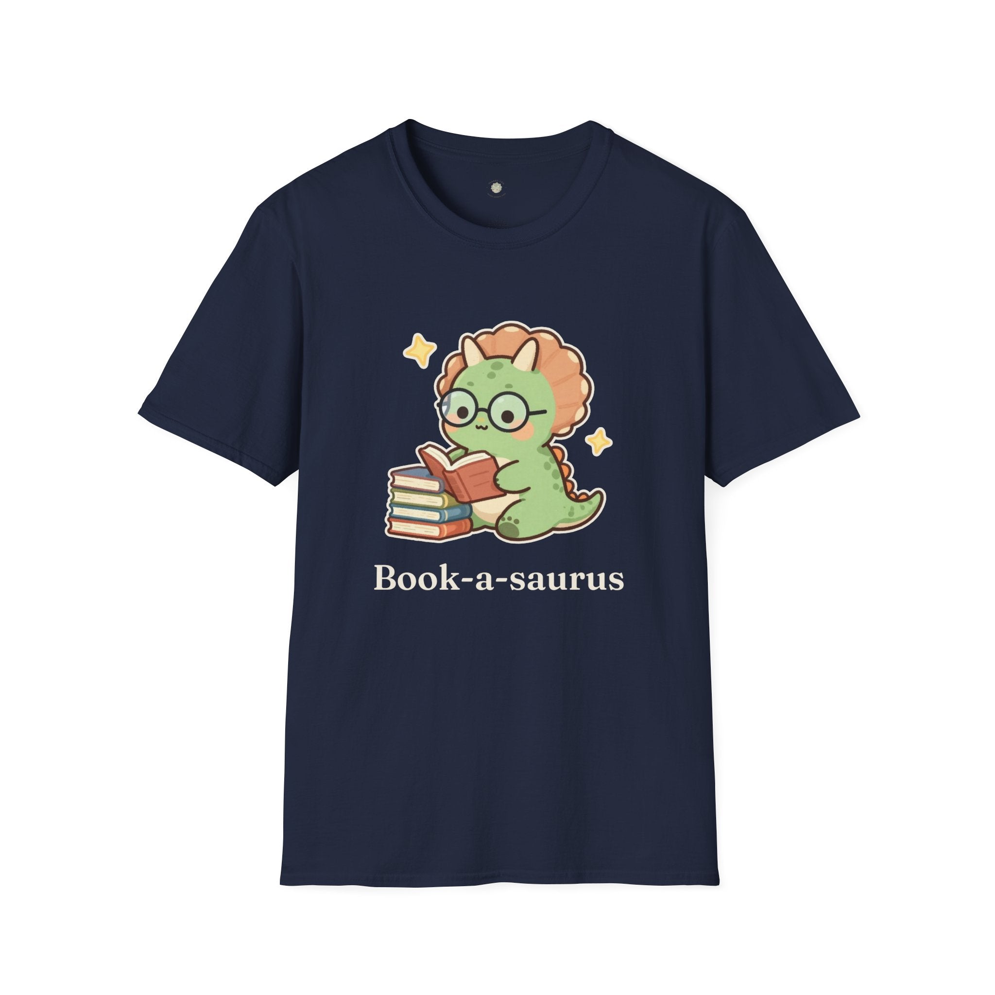 Book-a-saurus T-Shirt — Cute Reading Dinosaur Book Lover Graphic Tee