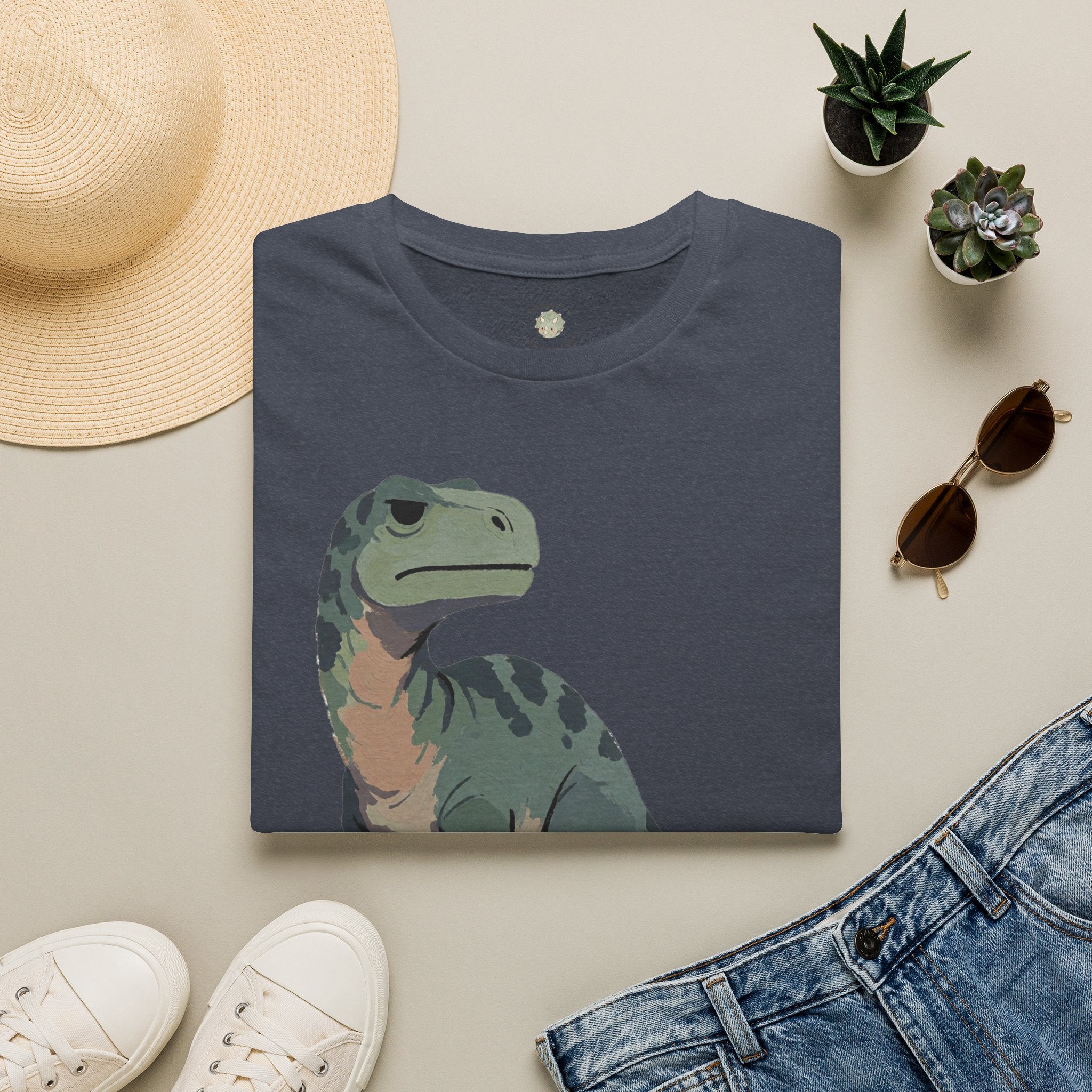 Emotionally Extinct T-Shirt — Funny Deadpan Dinosaur Graphic Tee