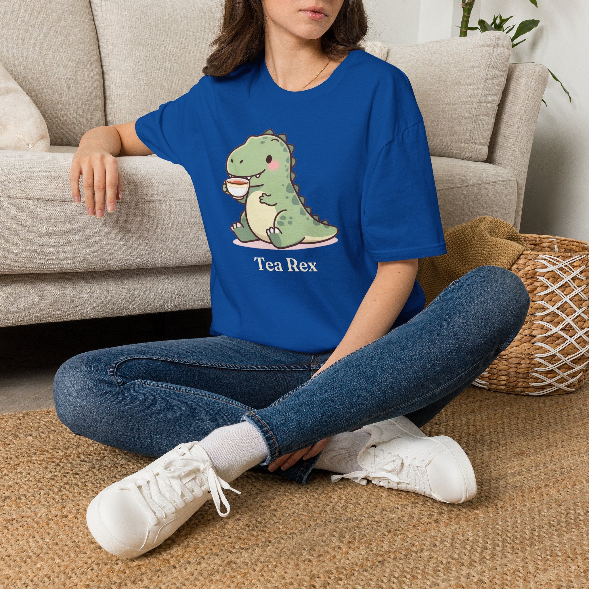 Tea Rex T-Shirt — Cute Dinosaur Tea Lover Graphic Tee