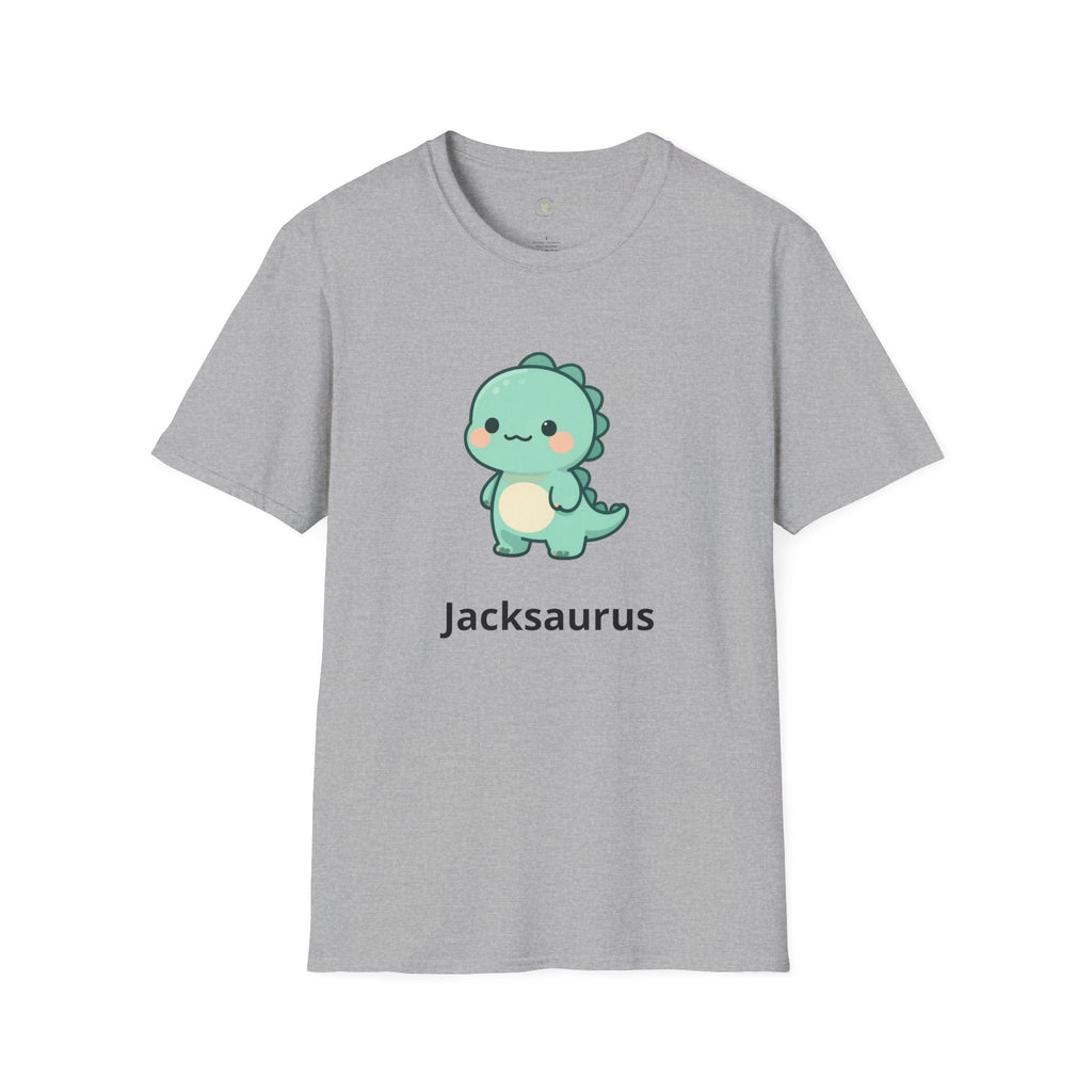 Personalized Boy Dinosaur T-Shirt — Custom Name Dino Tee