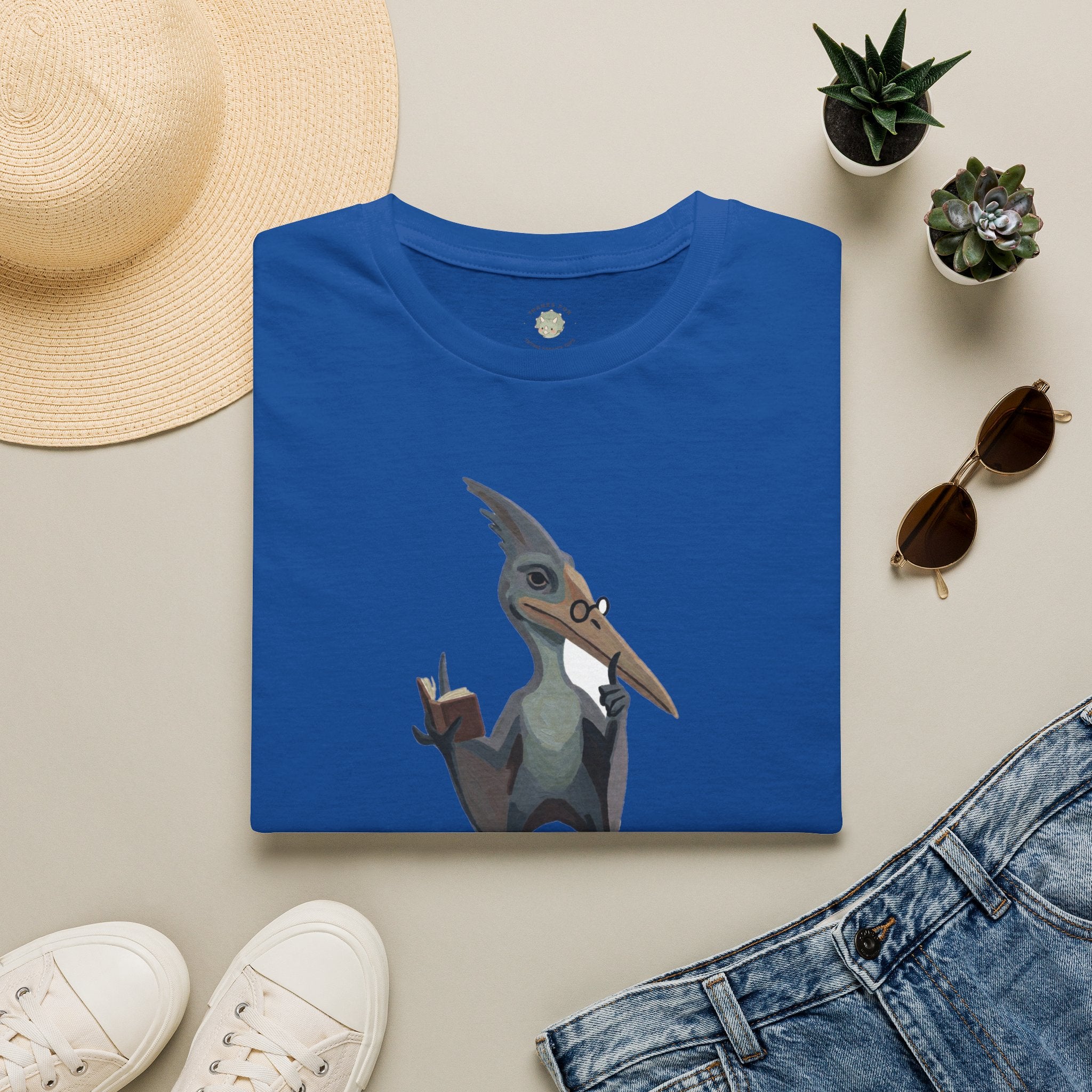 The Silent P T-Shirt — Funny Pterodactyl Grammar Pun Graphic Tee