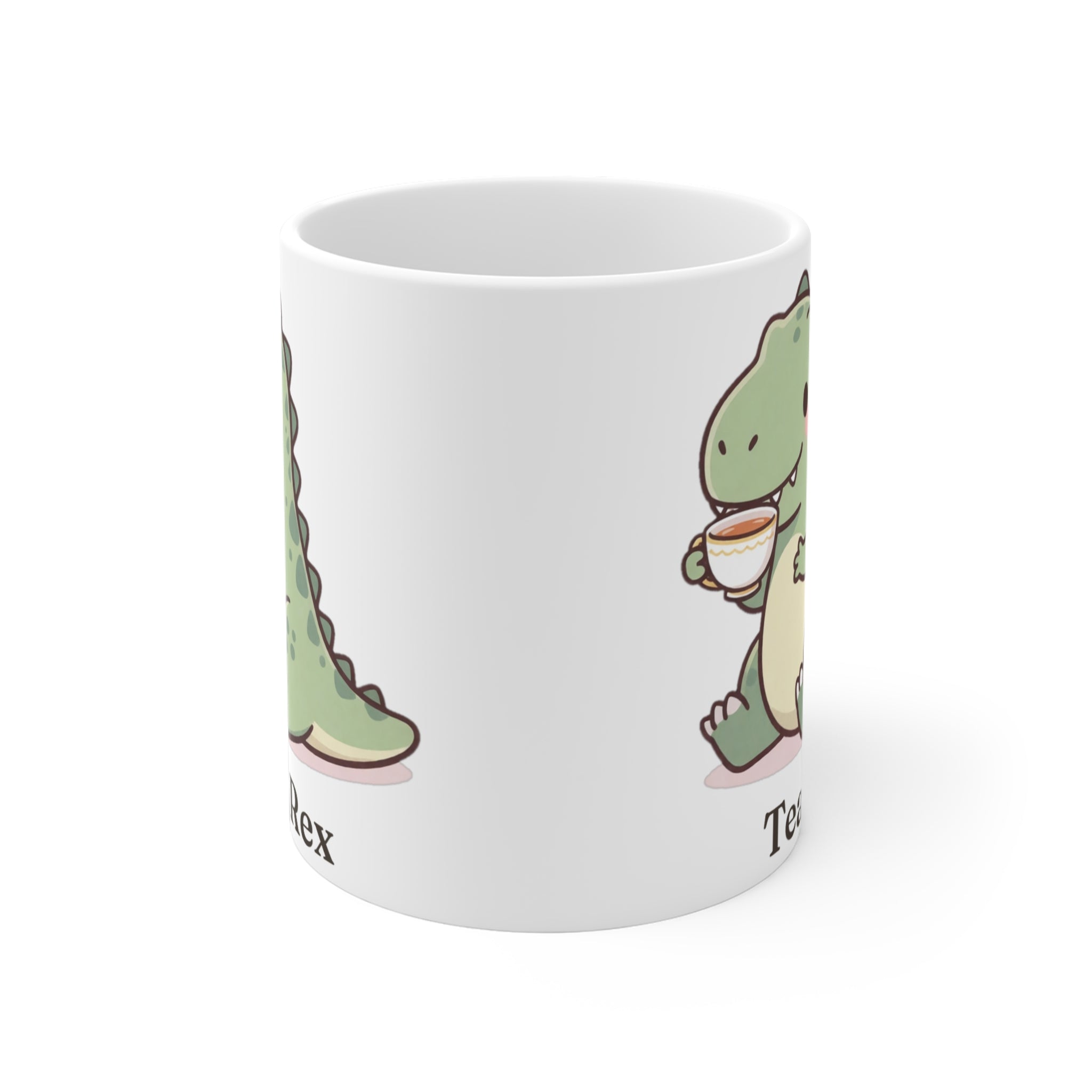 Tea Rex Mug — Cute Dinosaur Tea Lover Ceramic Mug