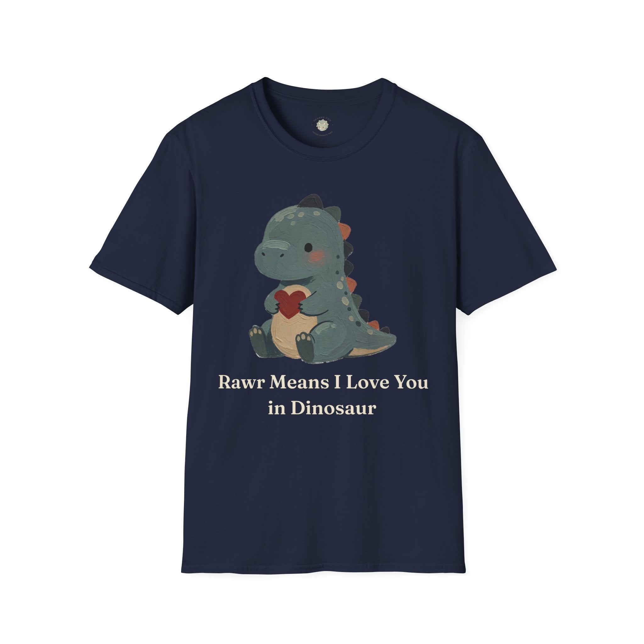 Rawr Means I Love You T-Shirt — Cute Dinosaur Love Graphic Tee