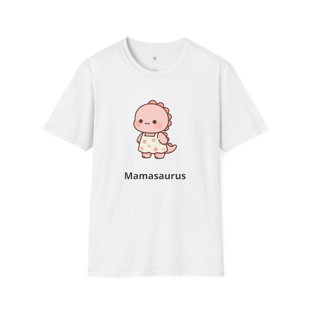 Personalized Mama Dinosaur T-Shirt — Custom Name Mom Tee