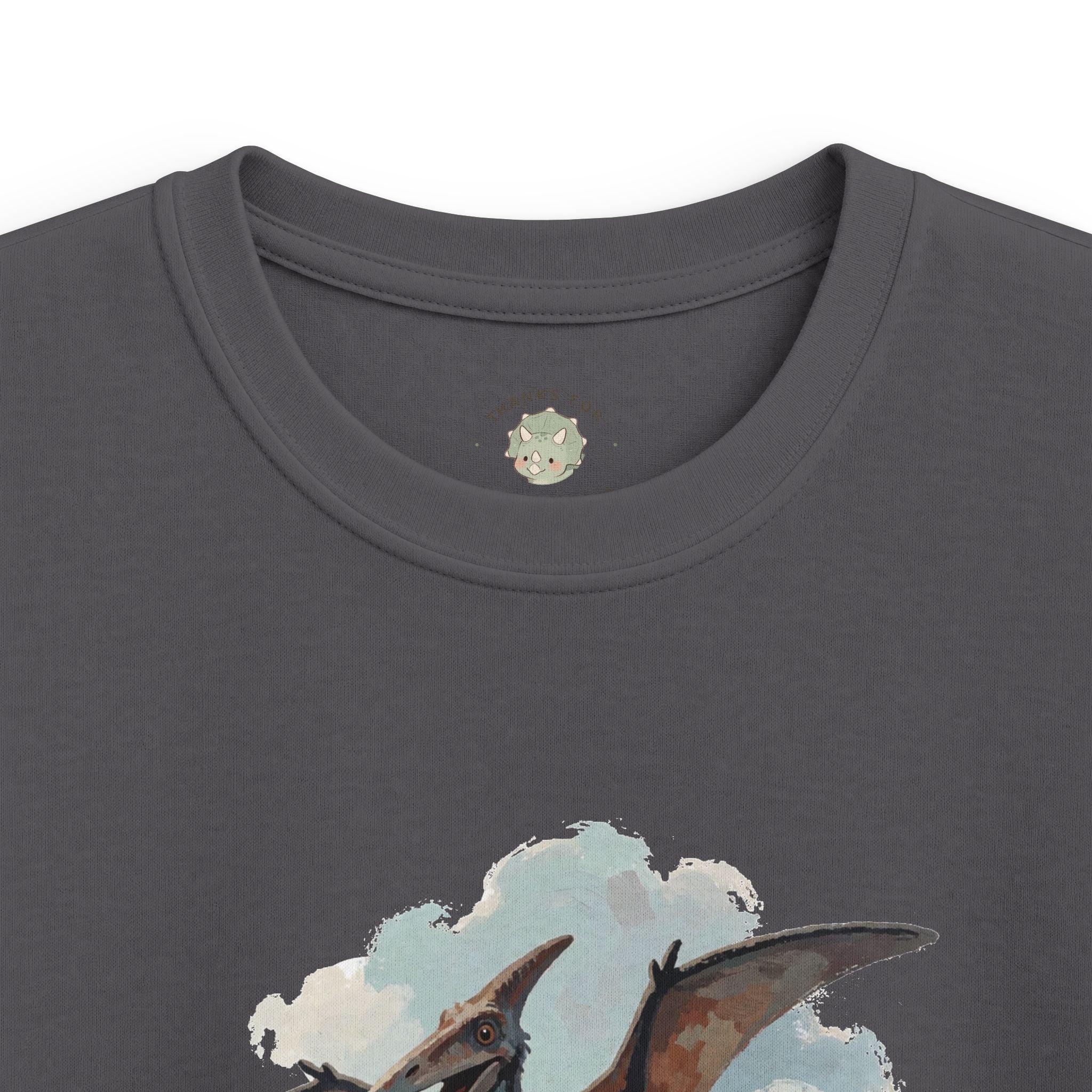 Kids Dino-Soar T-Shirt — Cute Flying Pterodactyl Pun Graphic Tee