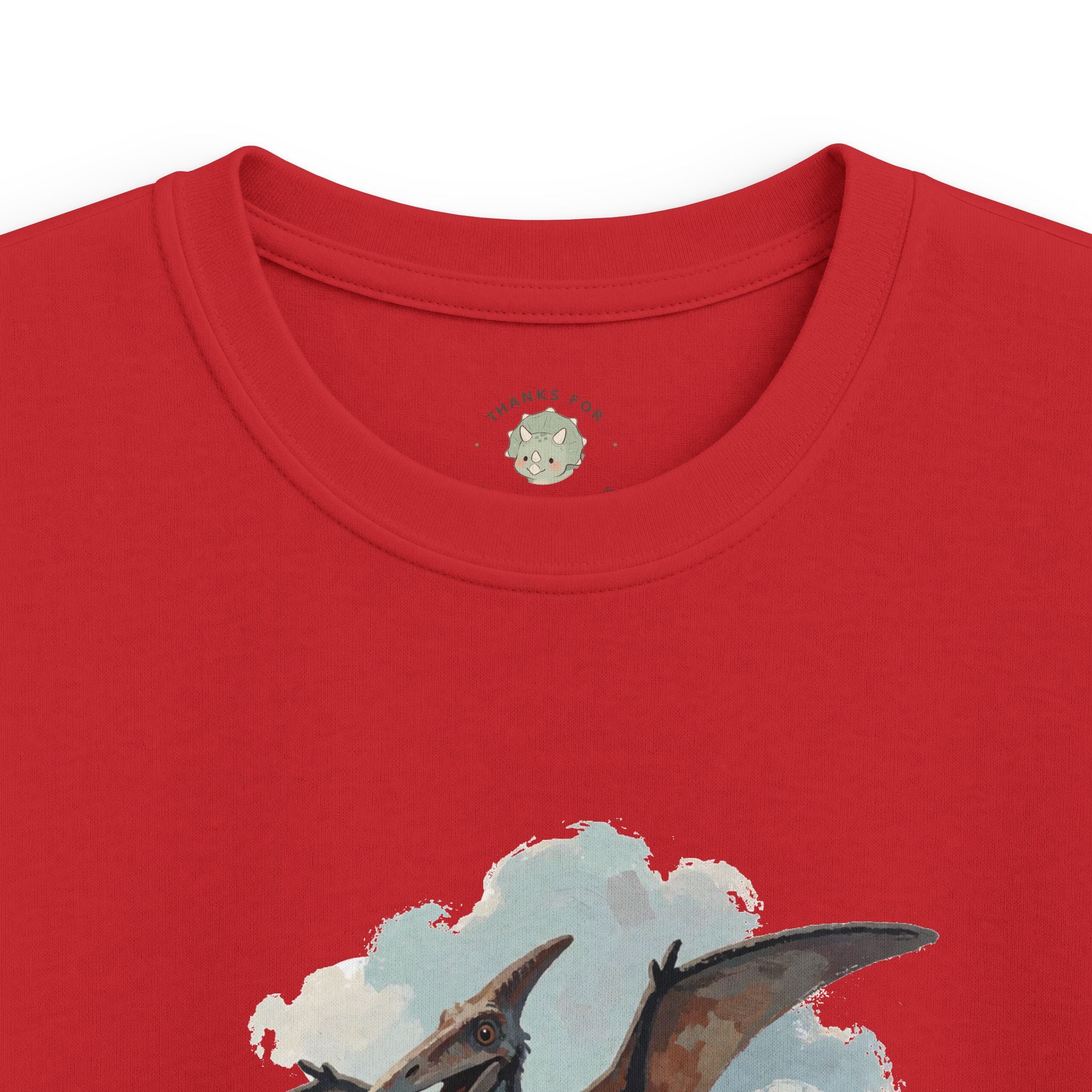 Kids Dino-Soar T-Shirt — Cute Flying Pterodactyl Pun Graphic Tee