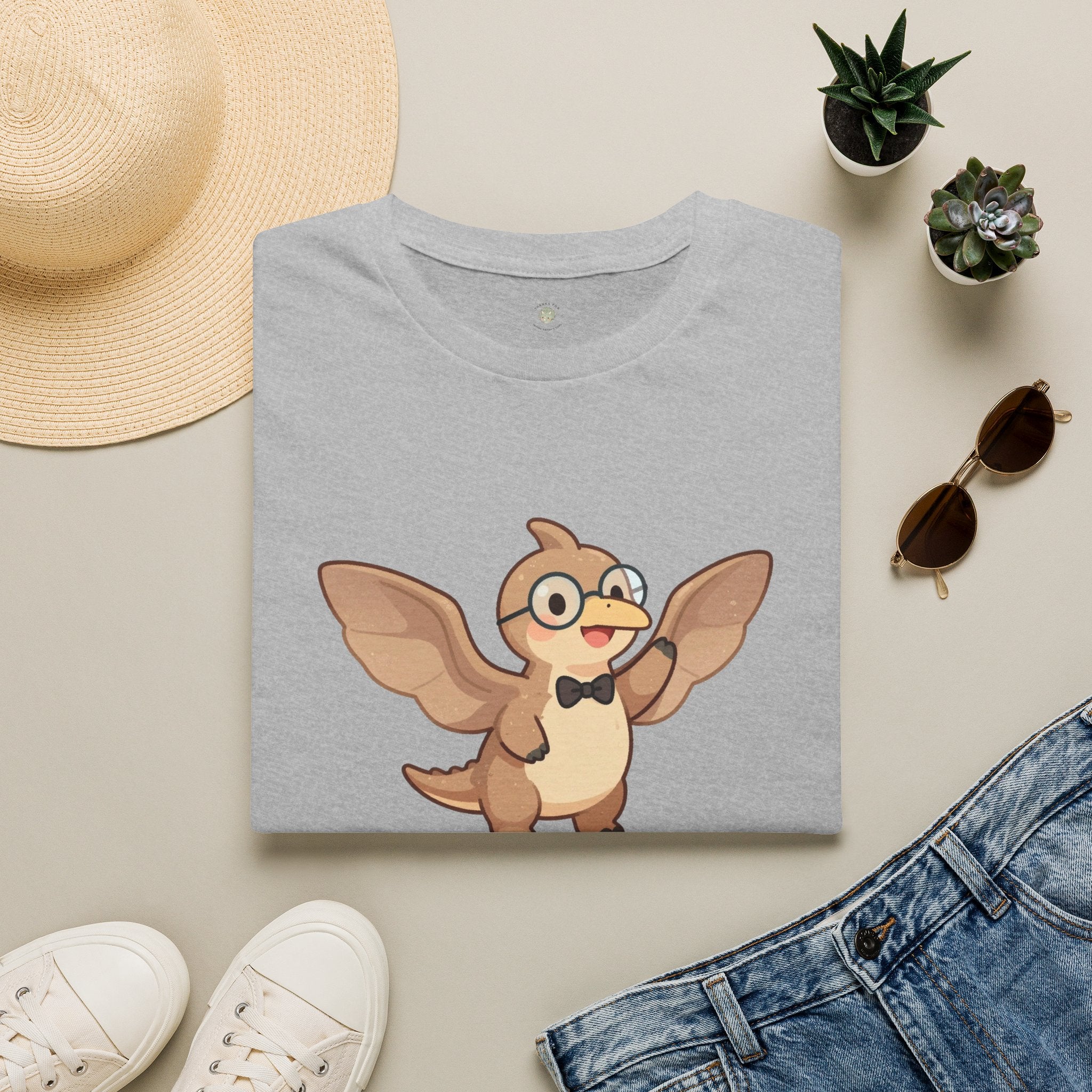 Ptero-Factyl T-Shirt — Funny Fun Facts Pterodactyl Dinosaur Graphic Tee