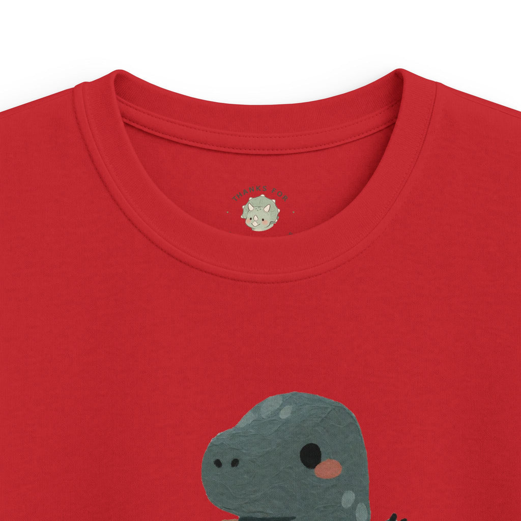 Kids Rawrkward T-Shirt — Funny Awkward Shy Dinosaur Graphic Tee