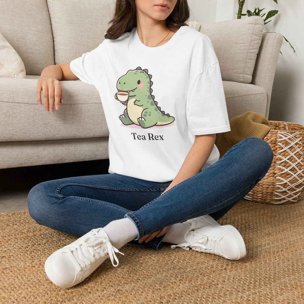 Tea Rex T-Shirt — Cute Dinosaur Tea Lover Graphic Tee