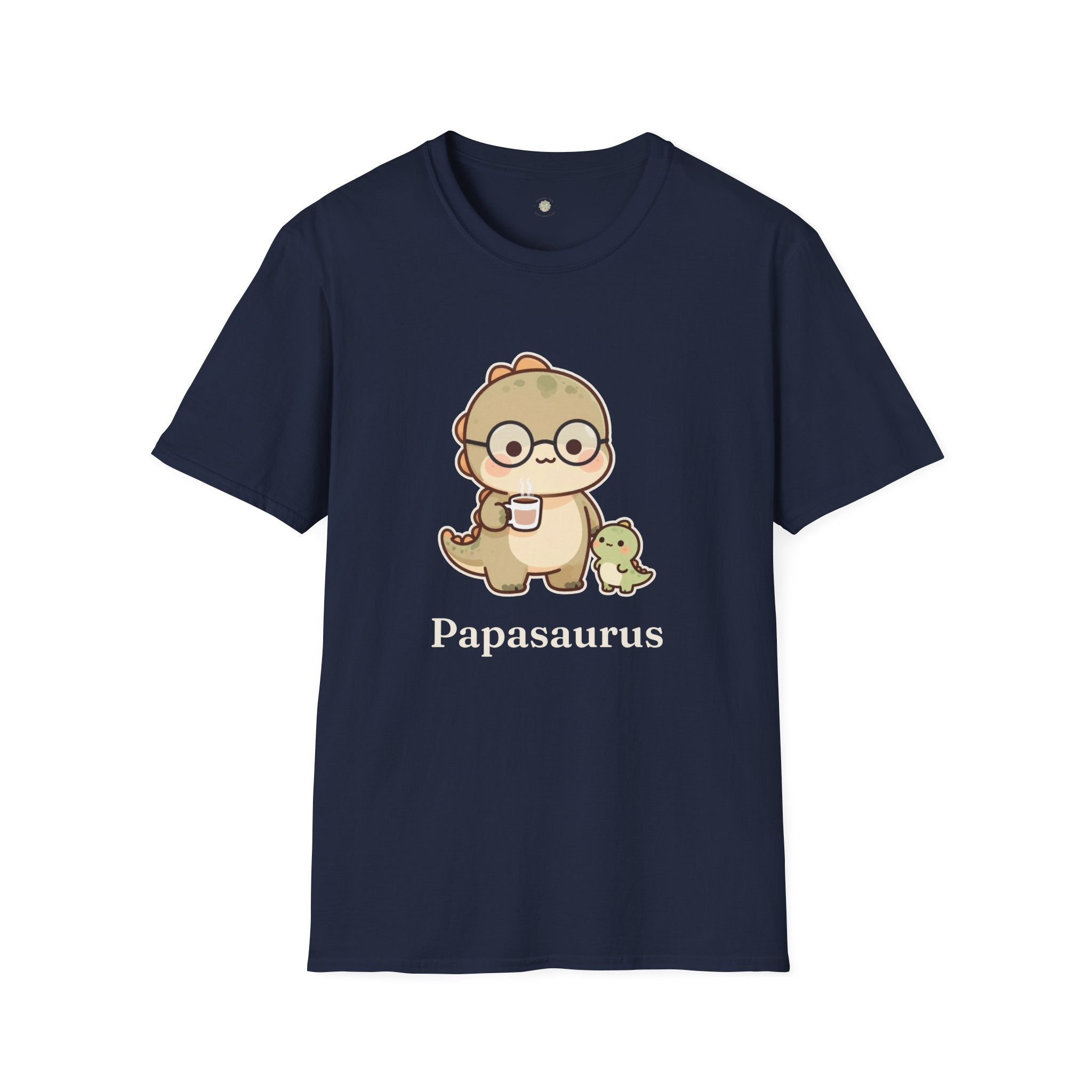 Papasaurus T-Shirt — Cute Dad Dinosaur Father's Day Graphic Tee