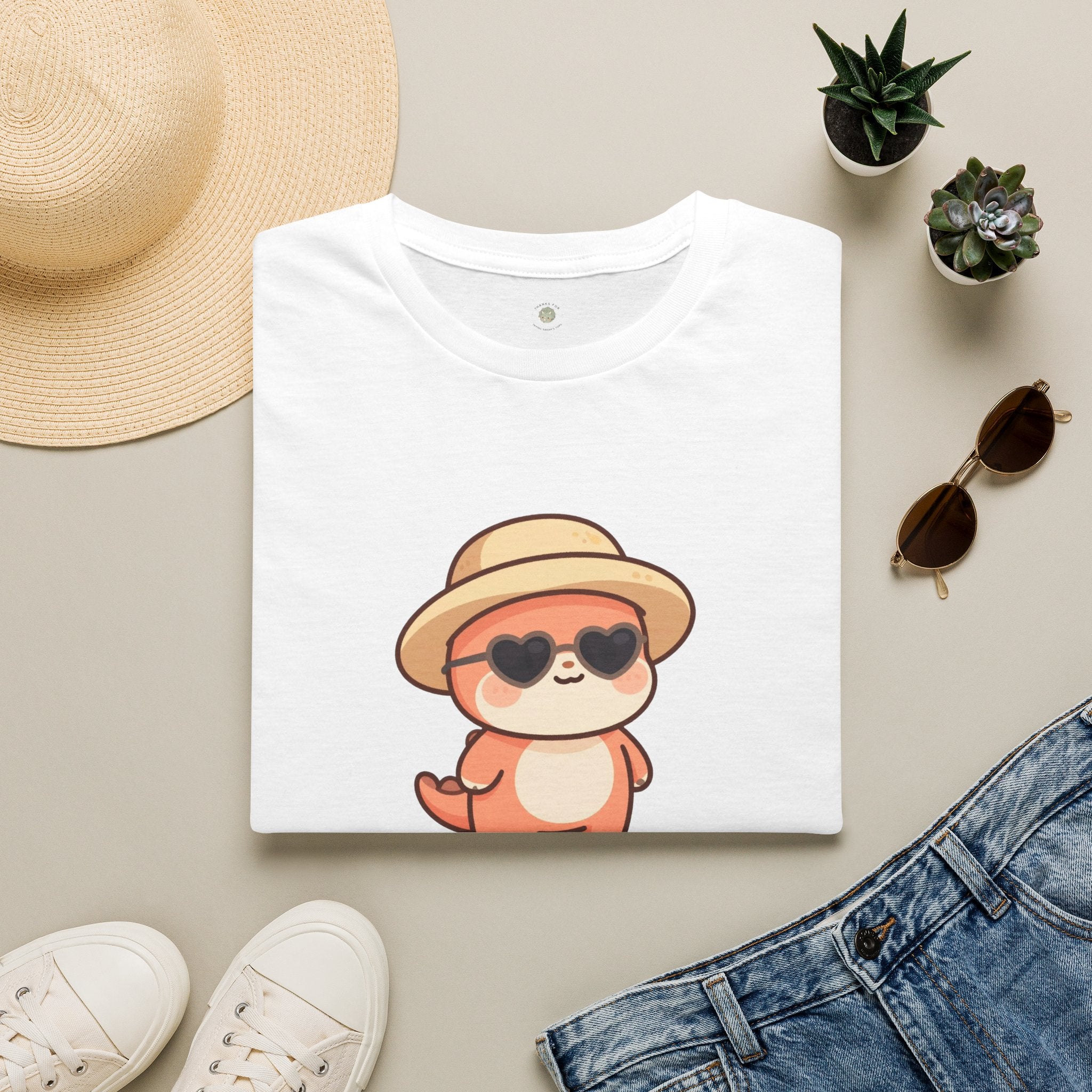 Personalized Auntie Dinosaur T-Shirt — Custom Name Gift Tee