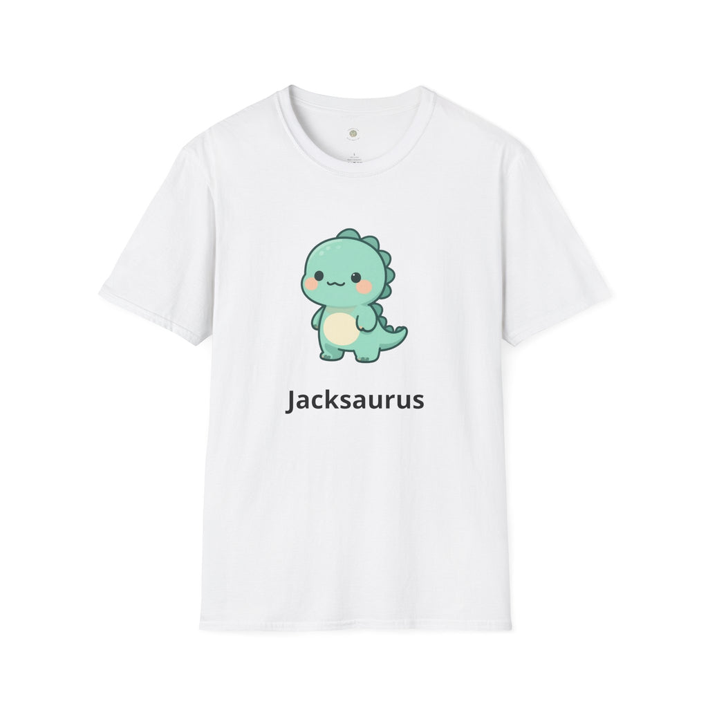 Personalized Boy Dinosaur T-Shirt — Custom Name Dino Tee