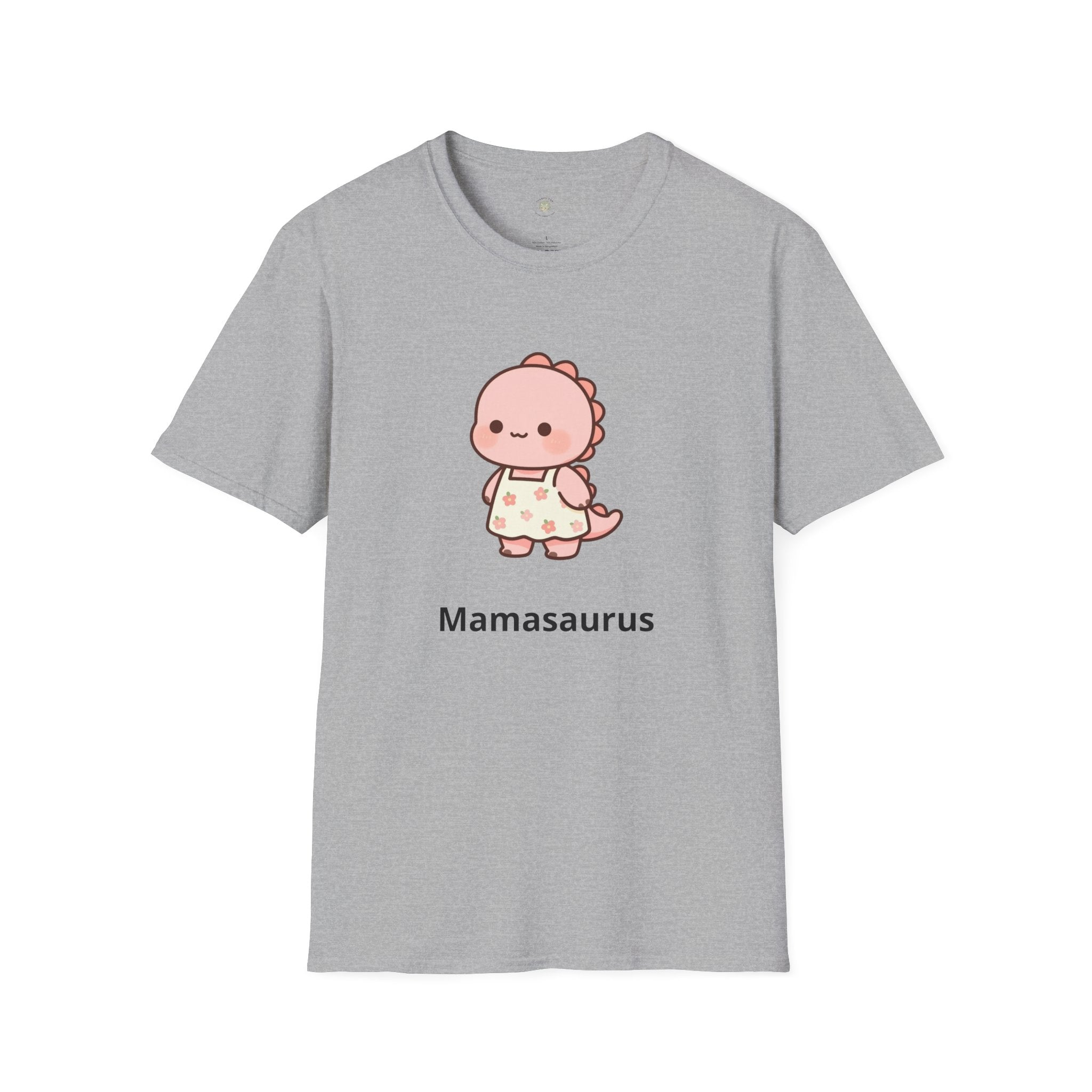 Personalized Mama Dinosaur T-Shirt — Custom Name Mom Tee