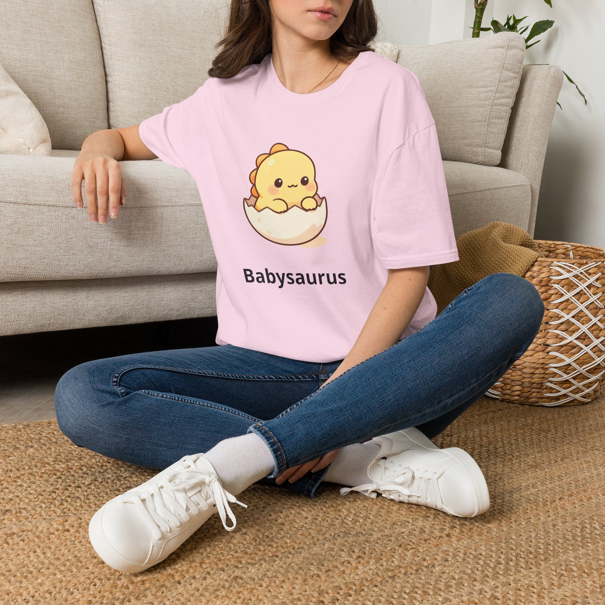 Personalized Baby Dinosaur T-Shirt — Custom Name Tee