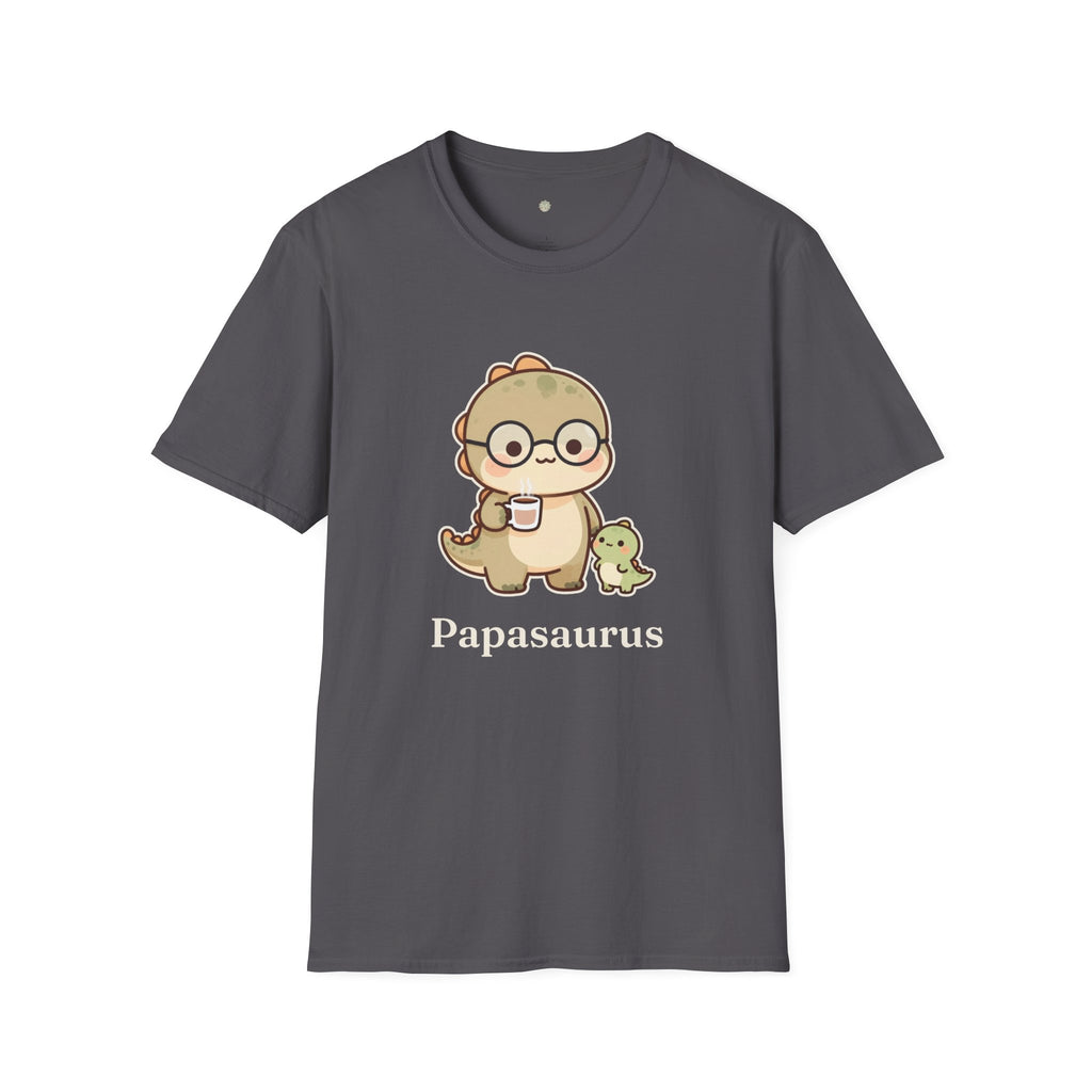 Papasaurus T-Shirt — Cute Dad Dinosaur Father's Day Graphic Tee