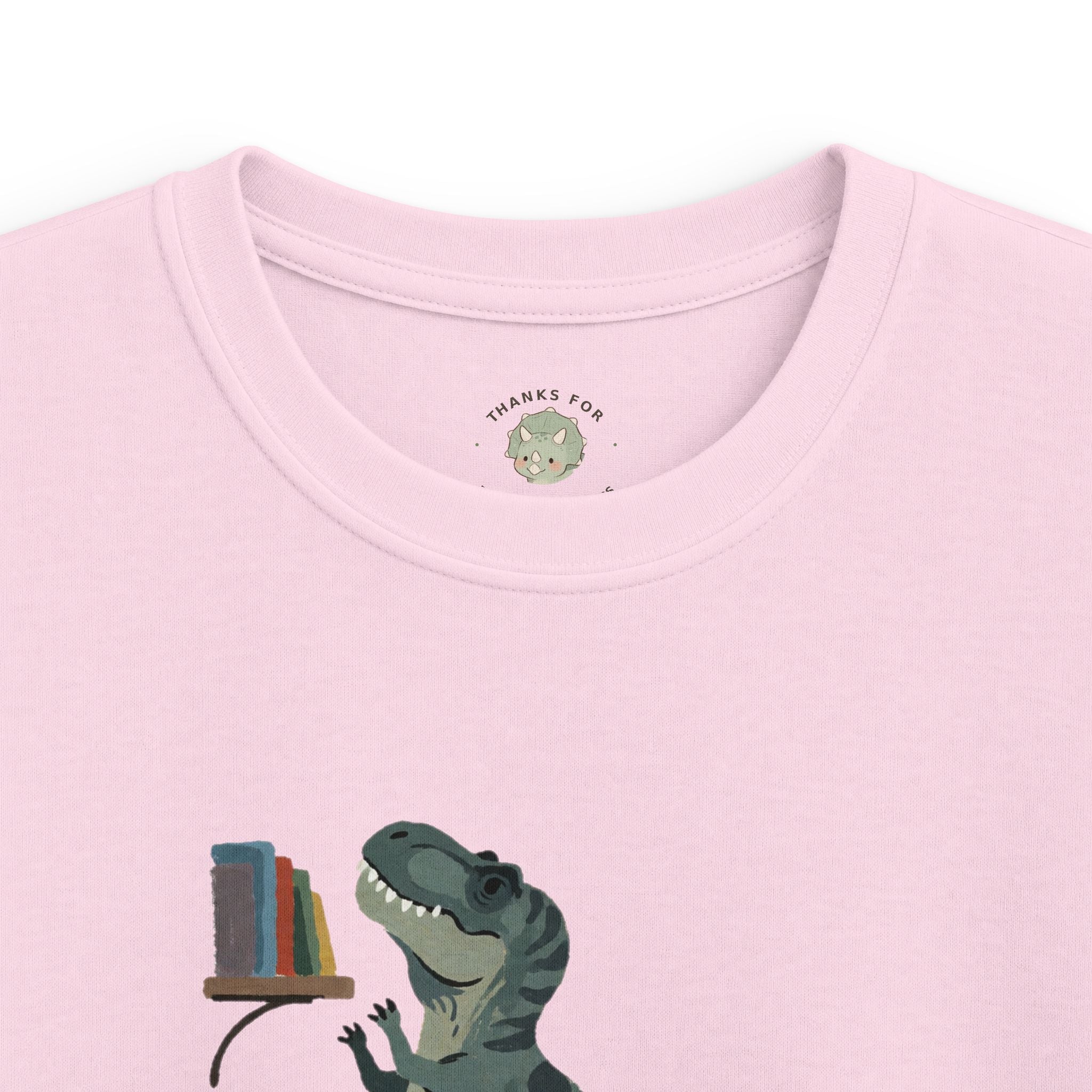 Kids Short Arms, Big Dreams T-Shirt — Funny Motivational T-Rex Graphic Tee