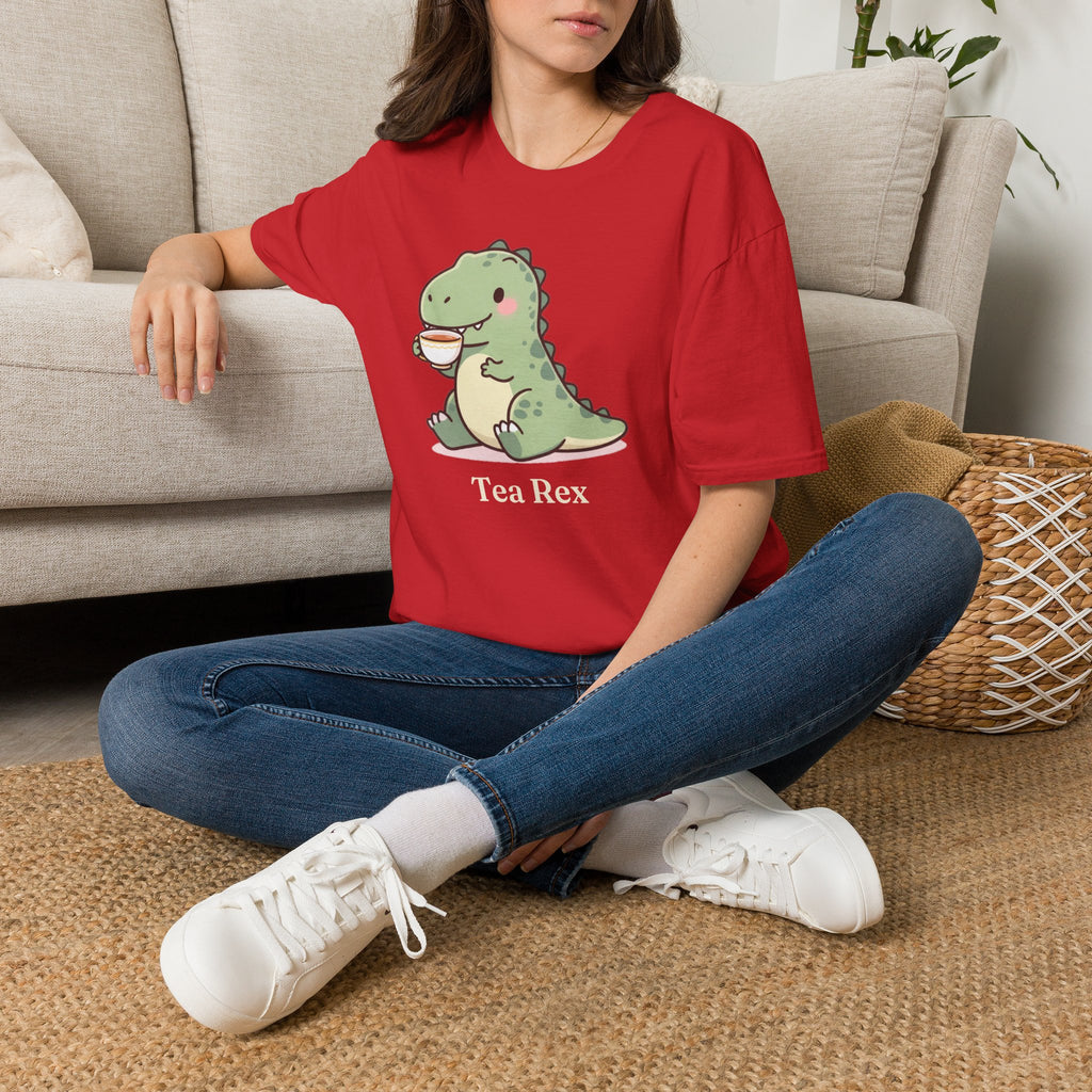 Tea Rex T-Shirt — Cute Dinosaur Tea Lover Graphic Tee