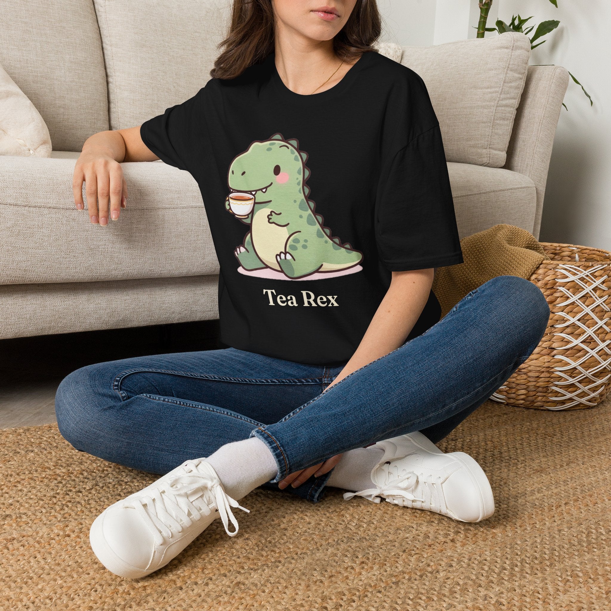 Tea Rex T-Shirt — Cute Dinosaur Tea Lover Graphic Tee