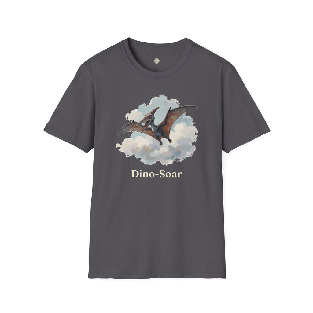 Dino-Soar T-Shirt — Cute Flying Pterodactyl Pun Graphic Tee