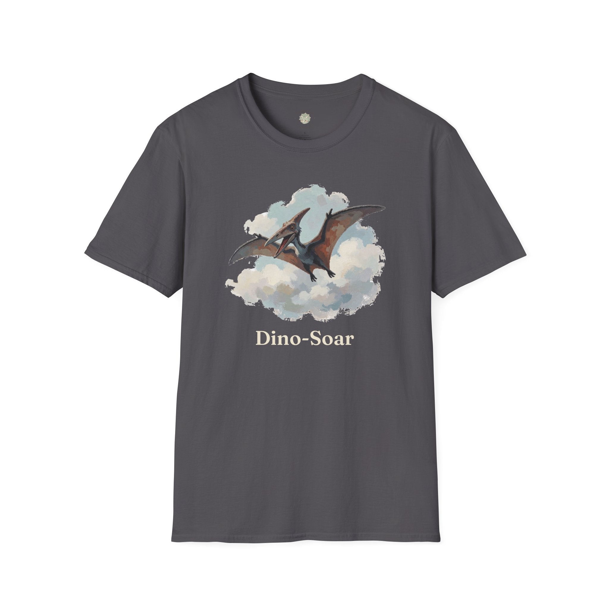 Dino-Soar T-Shirt — Cute Flying Pterodactyl Pun Graphic Tee