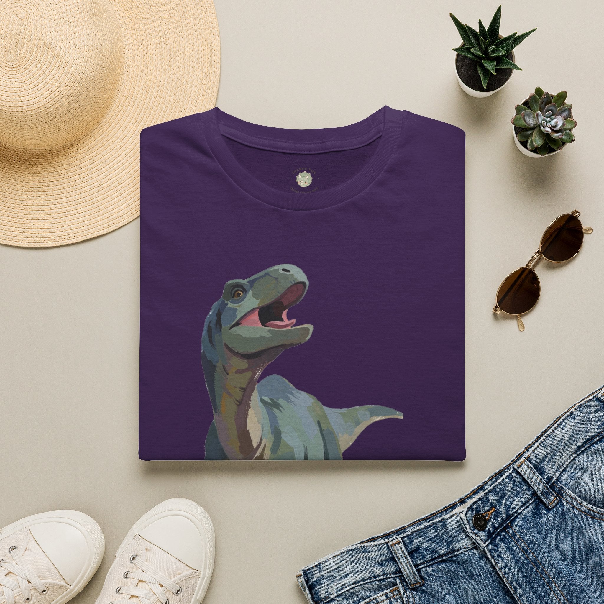 Prehysterical T-Shirt — Funny Laughing Dinosaur Pun Graphic Tee