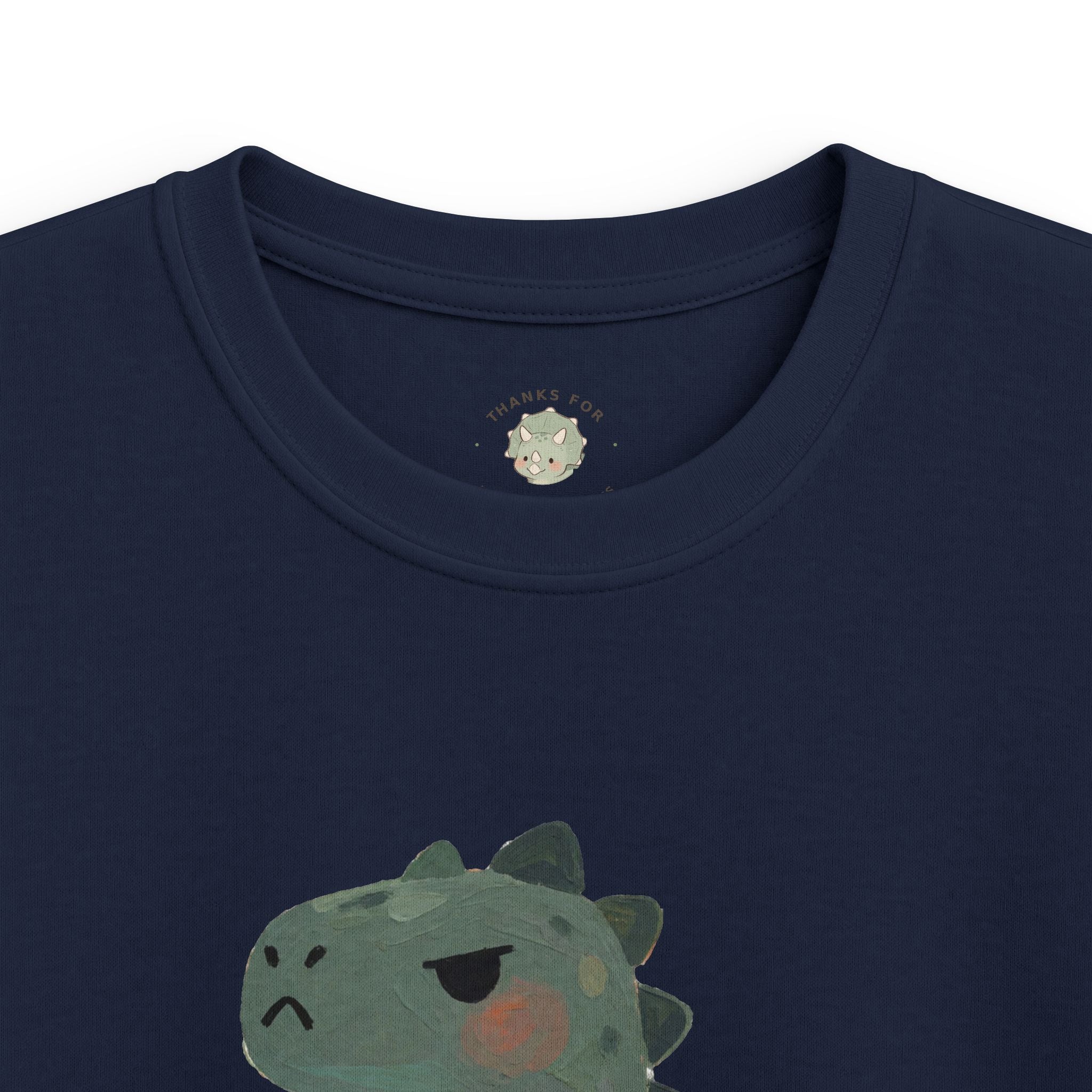 Kids Hangry-Saurus T-Shirt — Funny Hungry Grumpy Dinosaur Graphic Tee