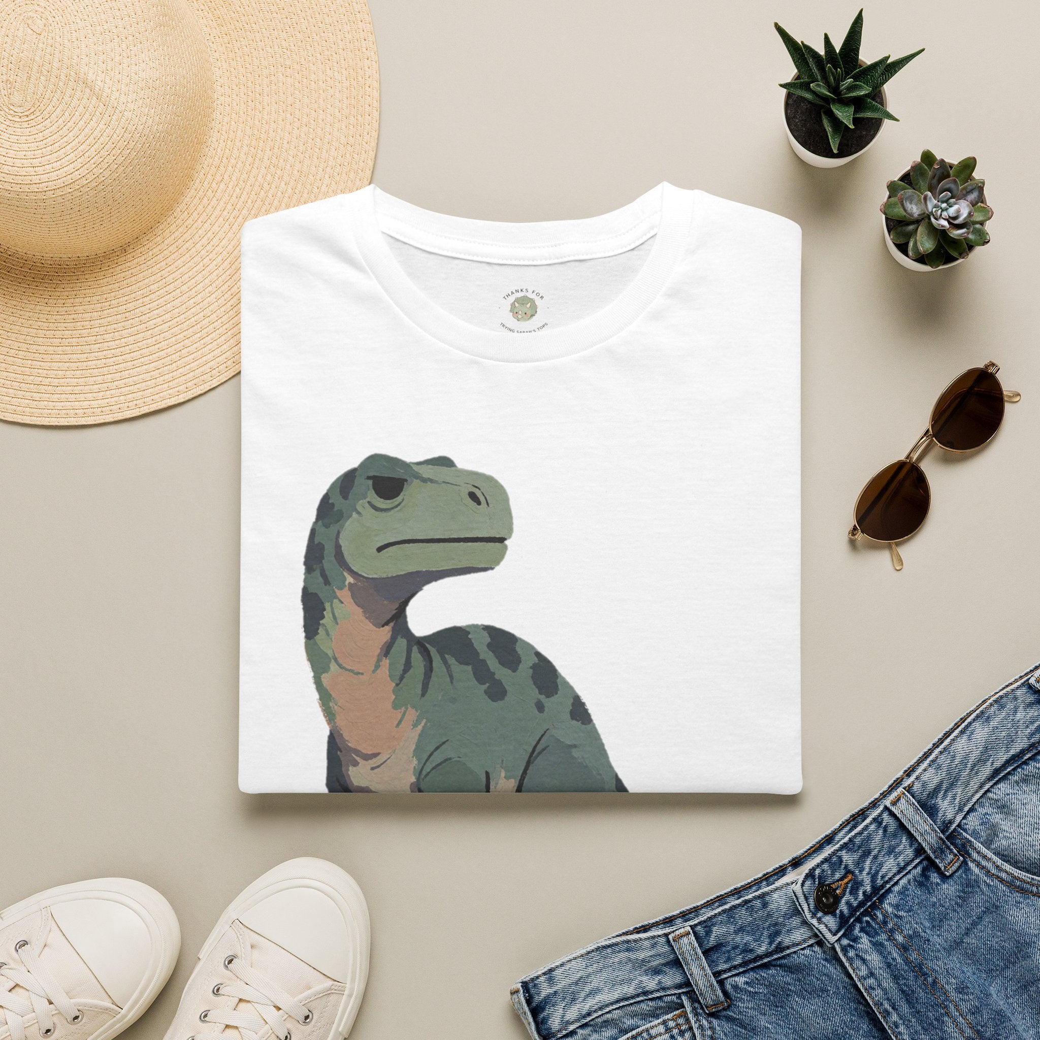 Emotionally Extinct T-Shirt — Funny Deadpan Dinosaur Graphic Tee