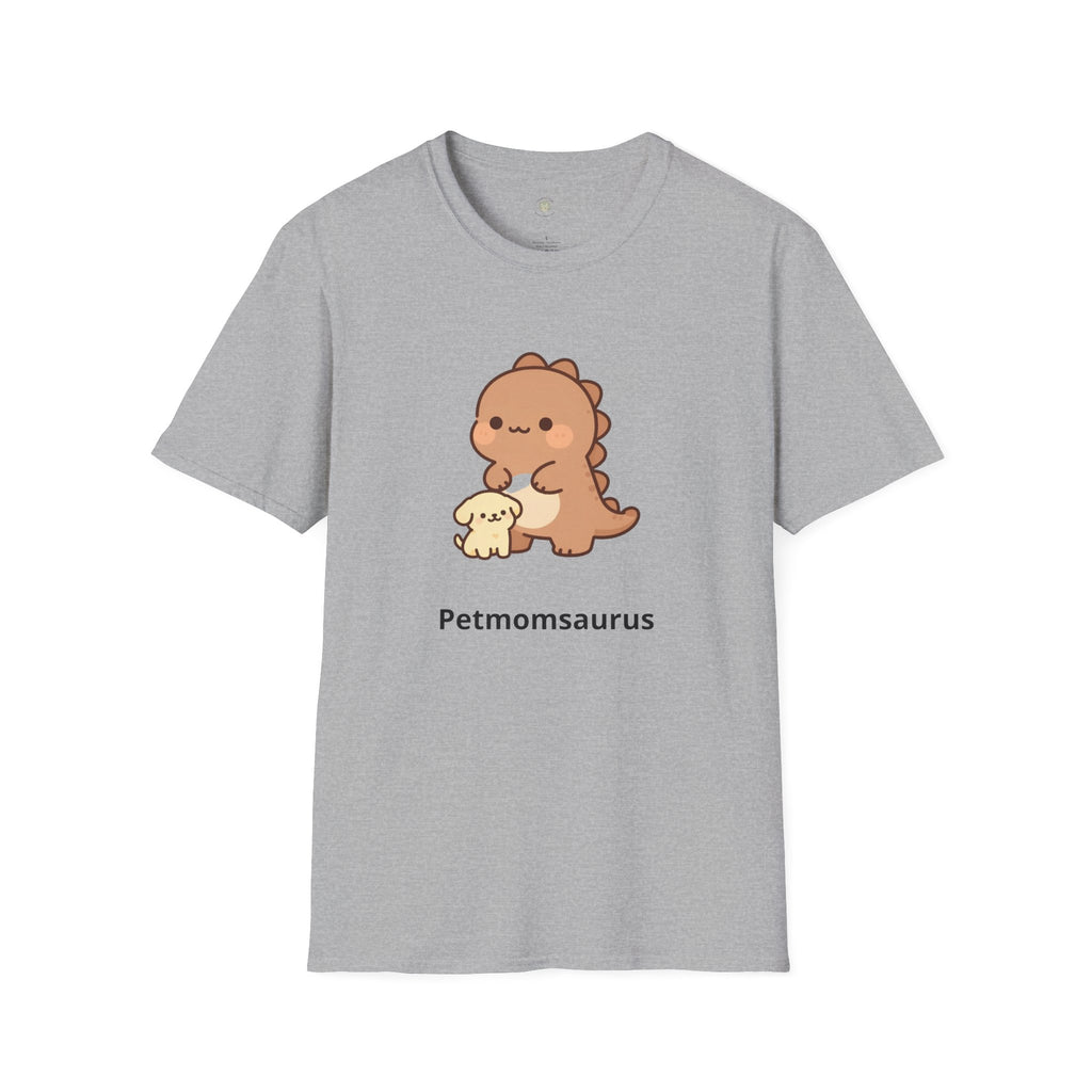 Personalized Fur Parent Dinosaur T-Shirt — Custom Name Pet Lover Tee