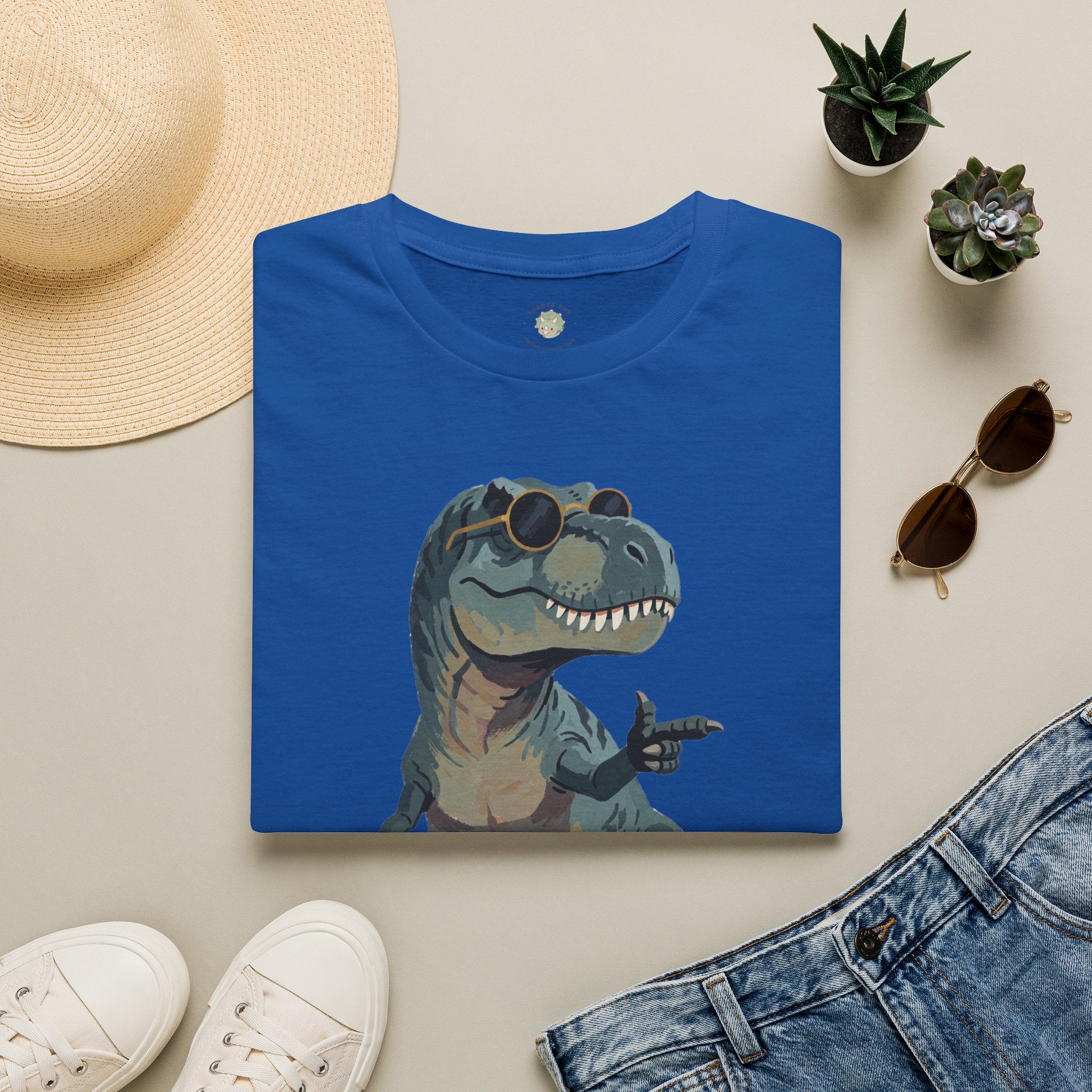 Big Dino Energy T-Shirt — Funny Confident Cool Dinosaur Graphic Tee