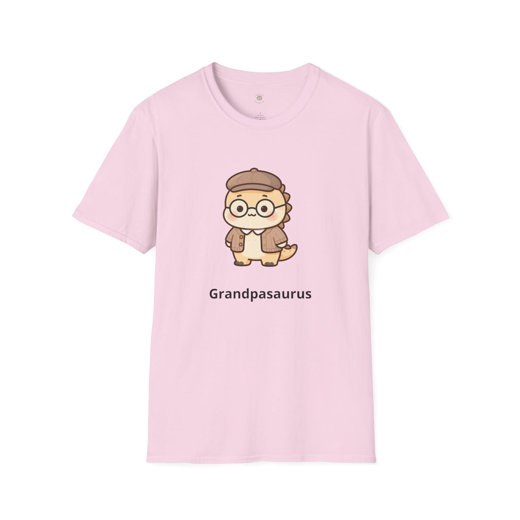 Personalized Grandpa Dinosaur T-Shirt — Custom Name Gift Tee