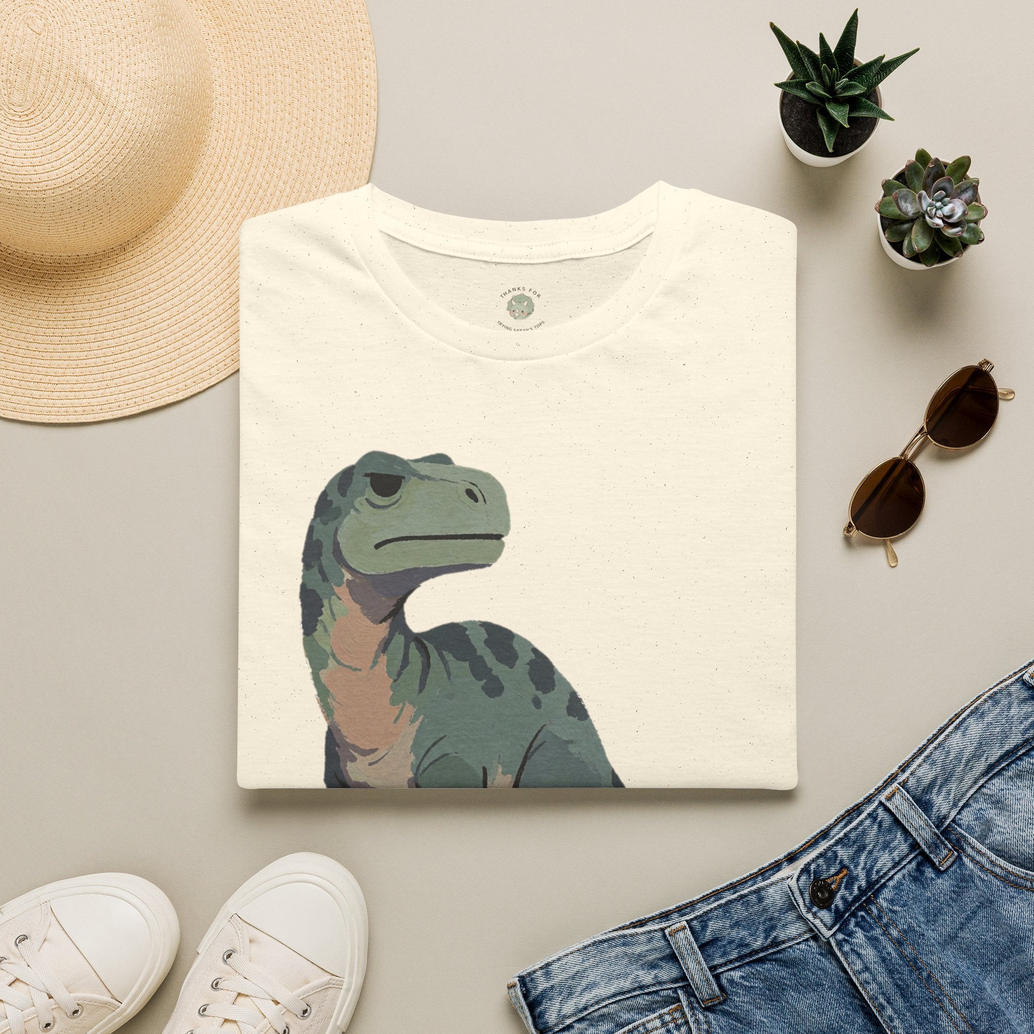 Emotionally Extinct T-Shirt — Funny Deadpan Dinosaur Graphic Tee