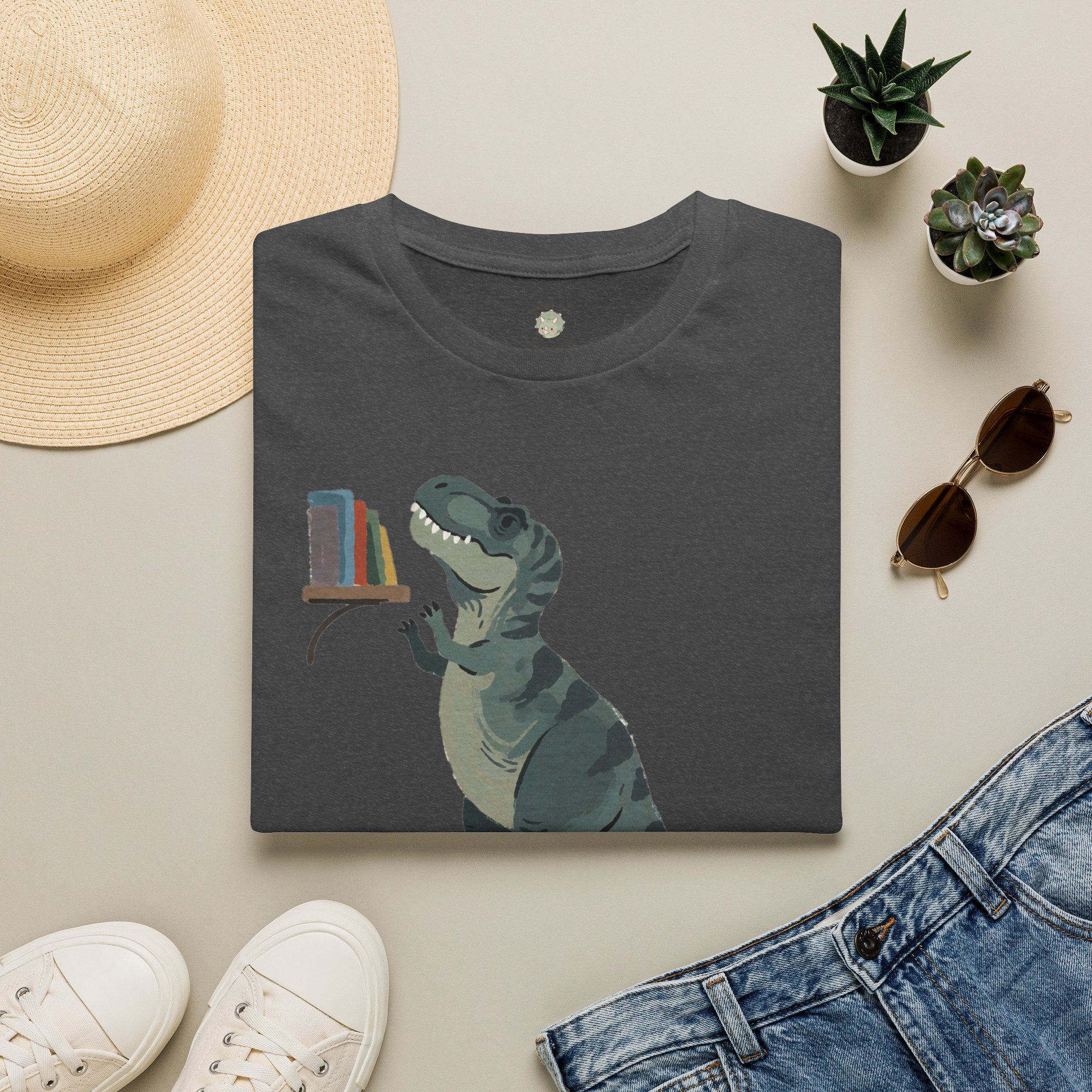 Short Arms, Big Dreams T-Shirt — Funny Motivational T-Rex Graphic Tee