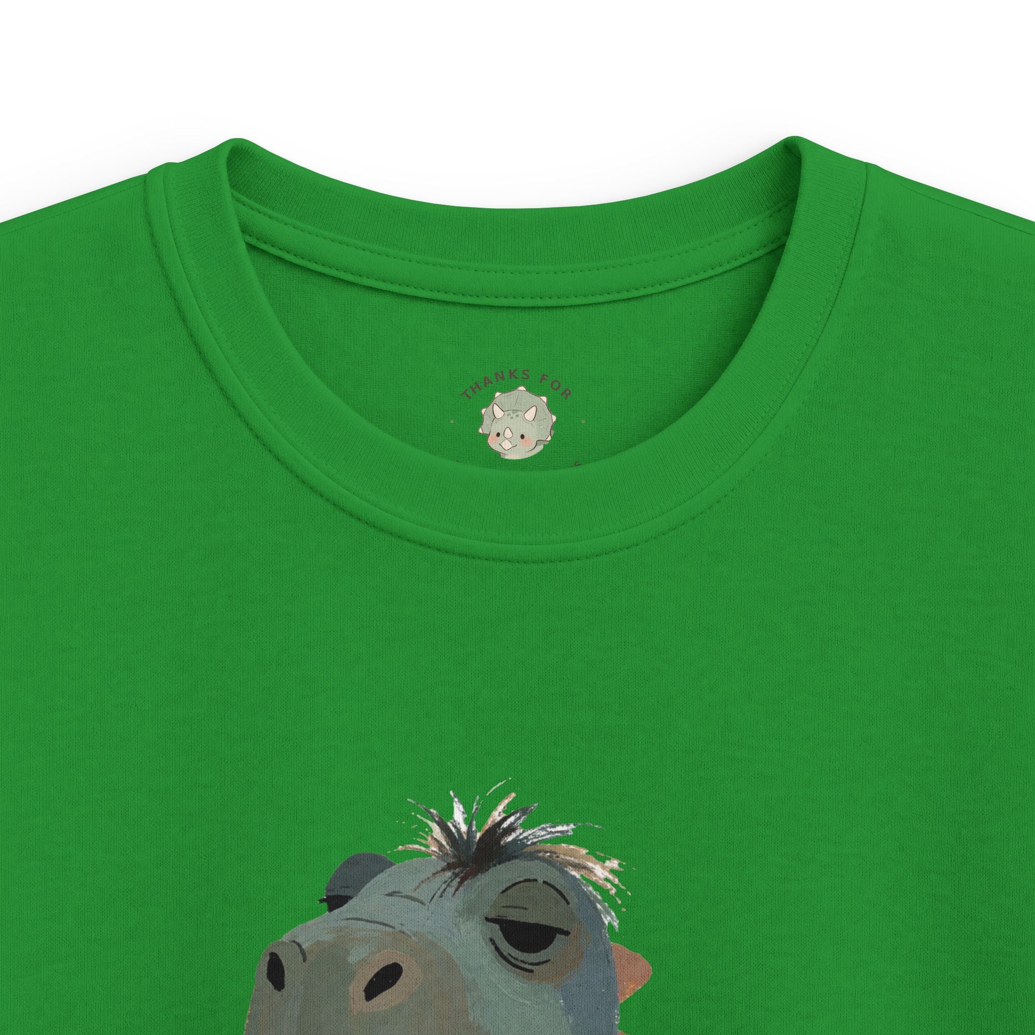 Kids Not a Morning Dino T-Shirt — Funny Sleepy Dinosaur Graphic Tee
