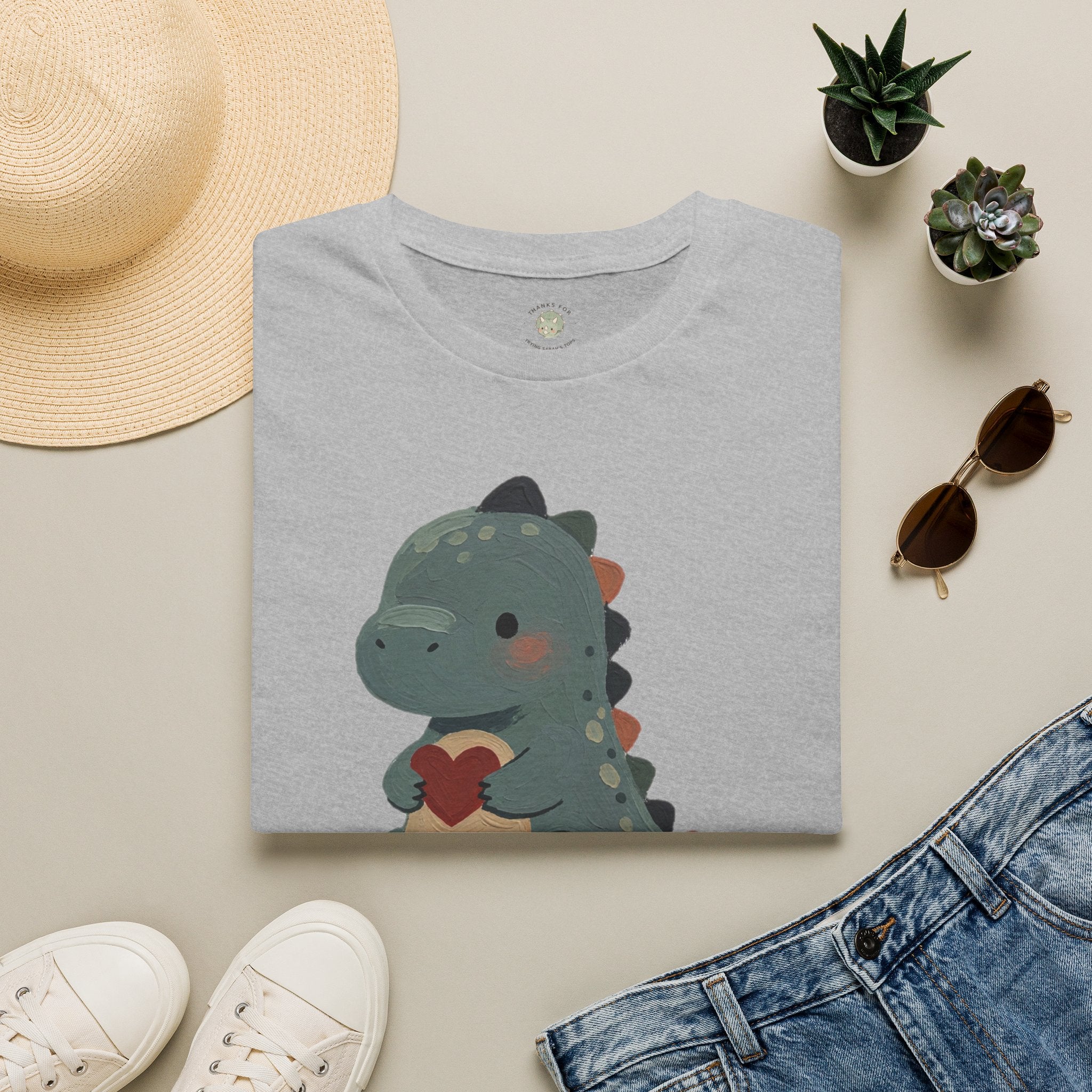 Rawr Means I Love You T-Shirt — Cute Dinosaur Love Graphic Tee